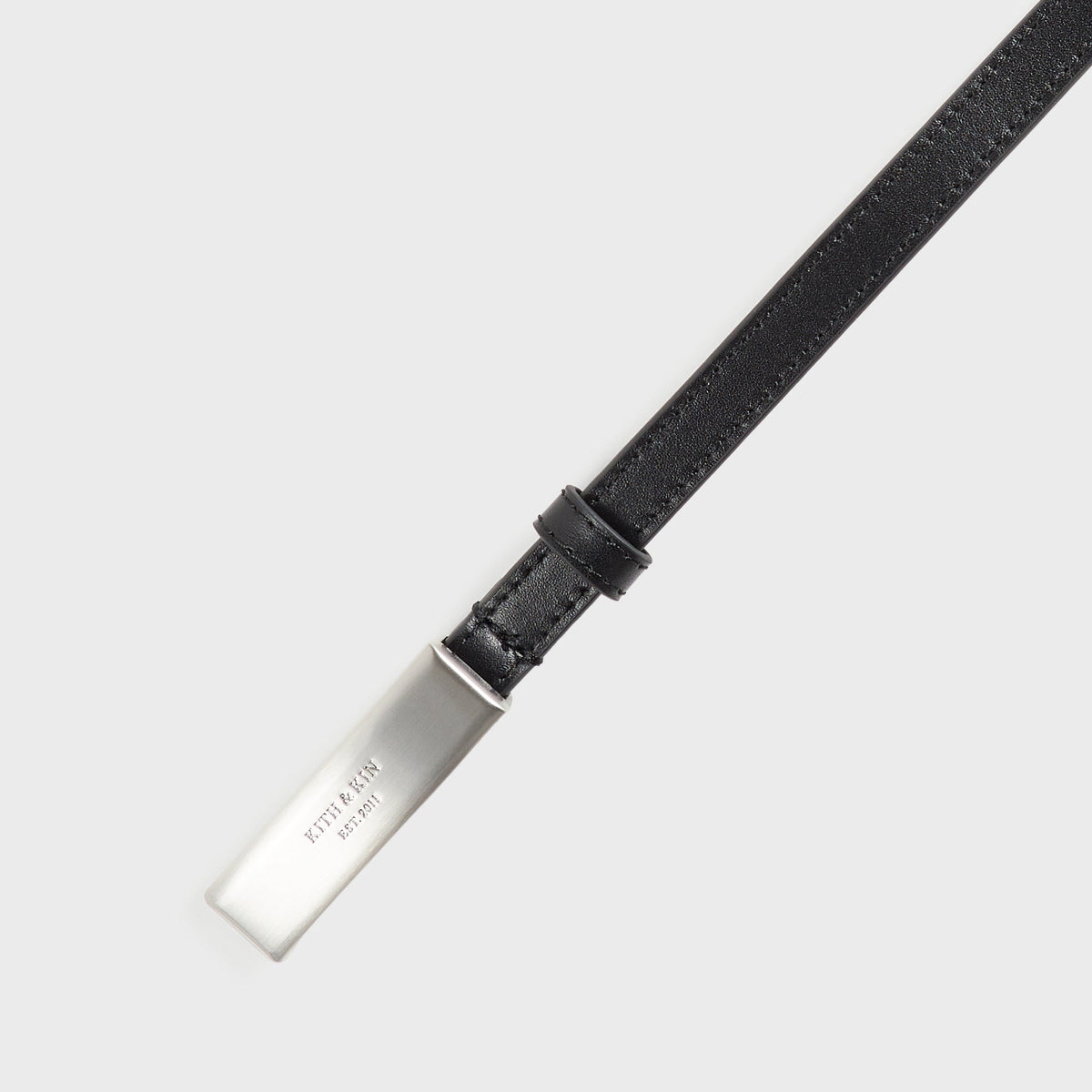 Kith Women Kith & Kin Plaque Belt - Black - PH