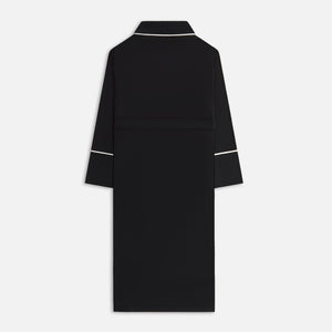 Kithmas Women Modal Robe - Black