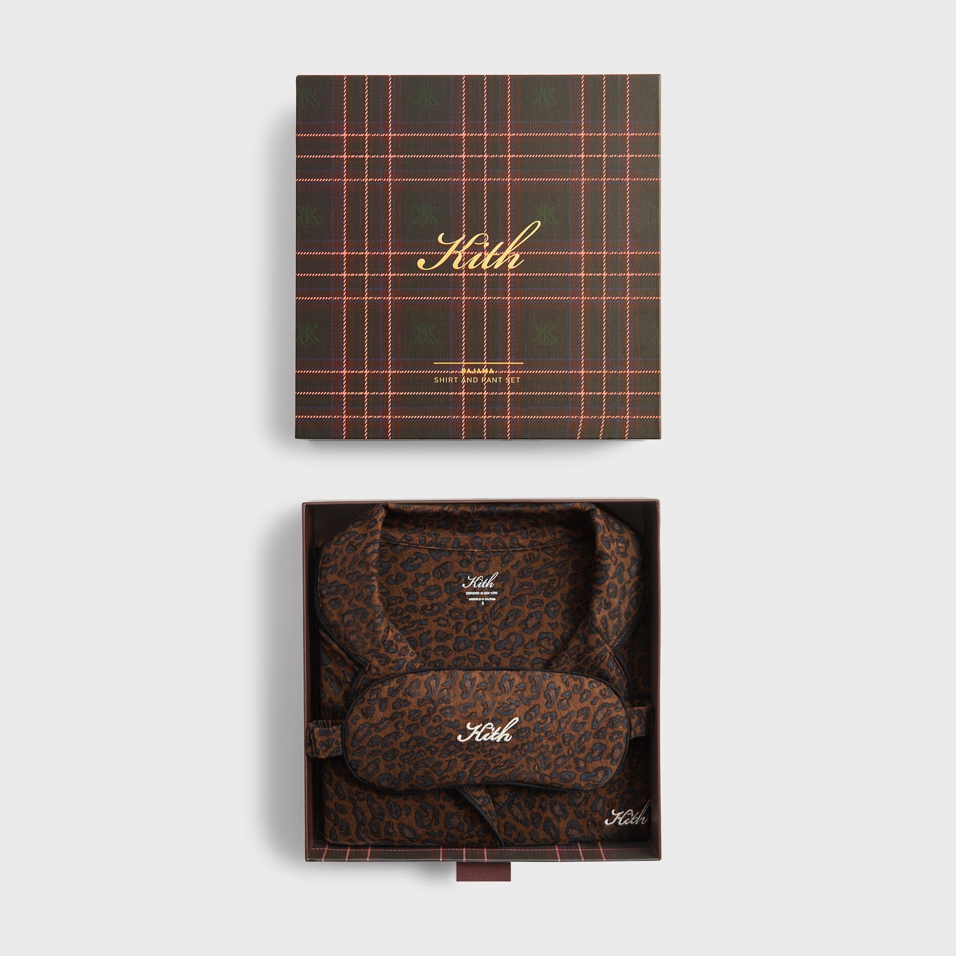 Kithmas Women Leopard Pajama Set - Dremel