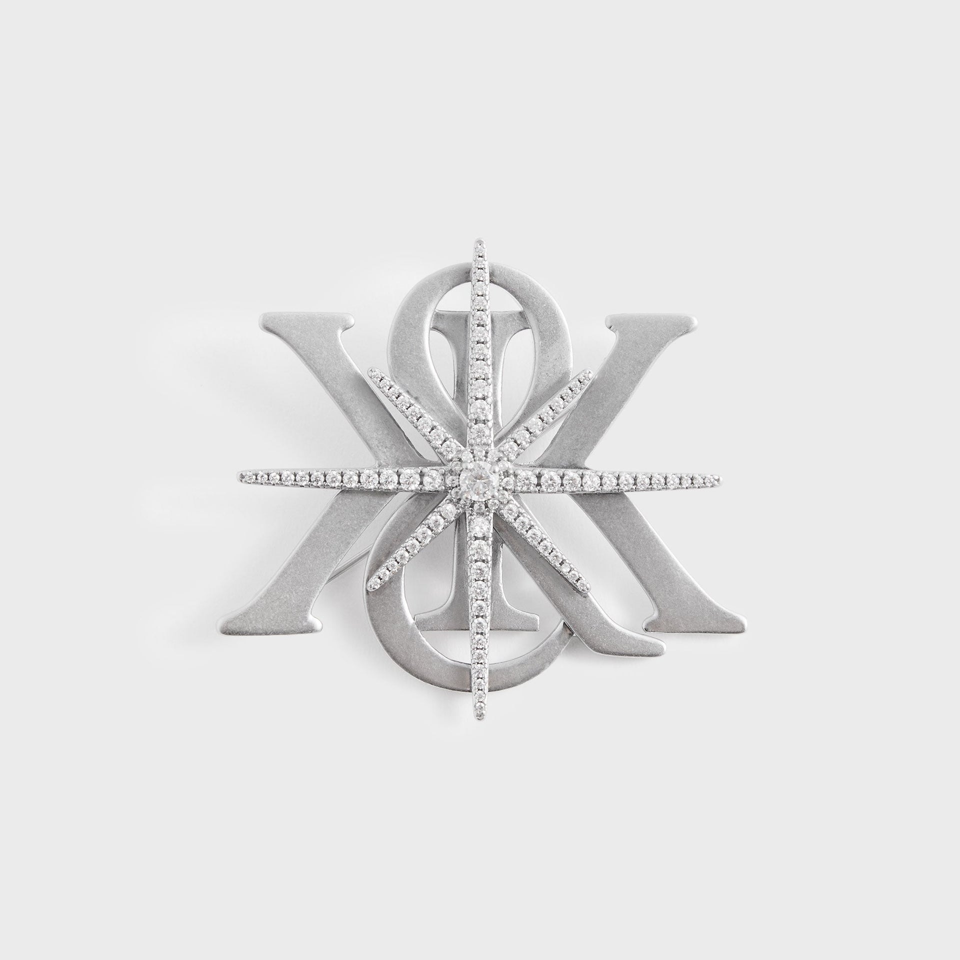Lisa for Kith Women Crest Brooch - Silver - PH