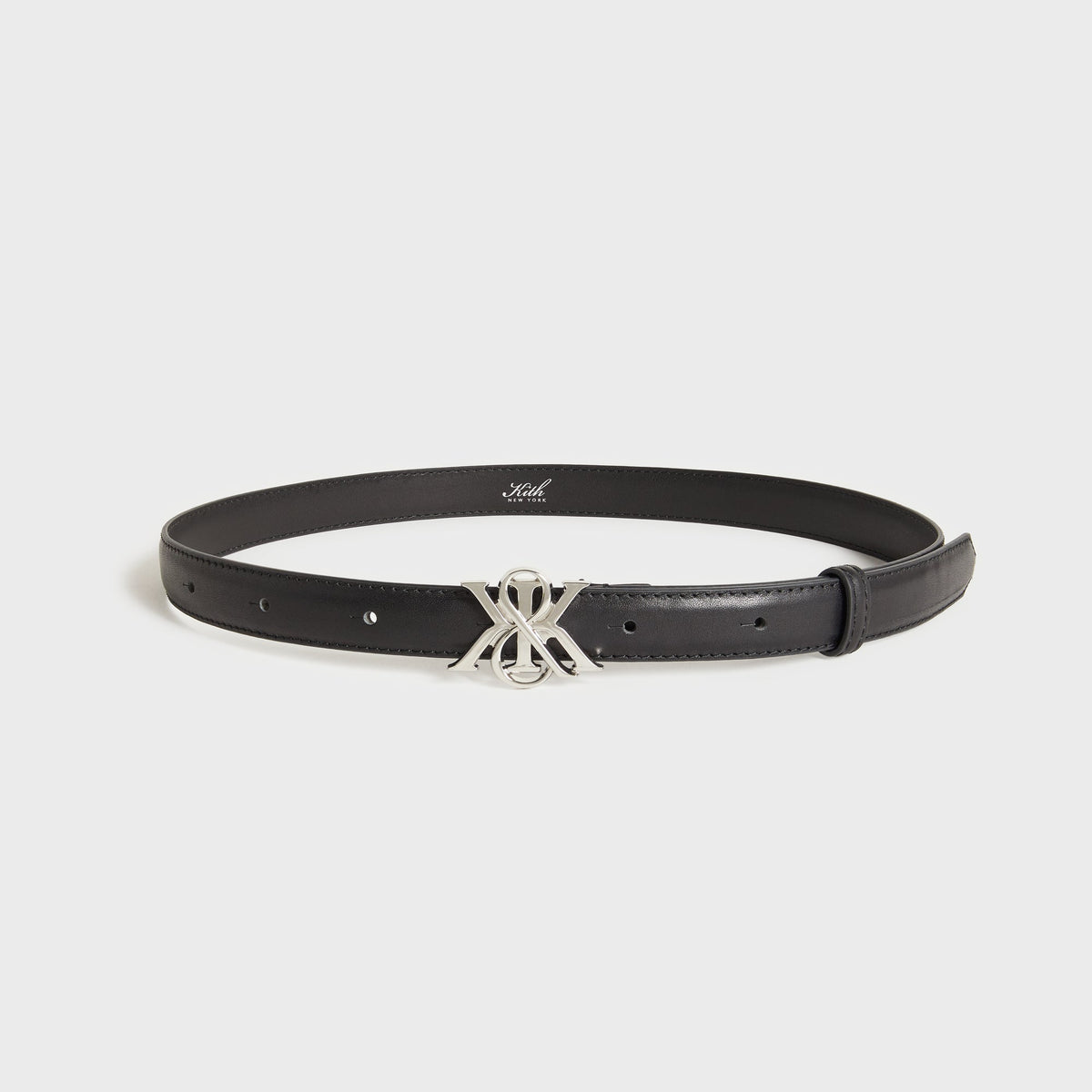 Kith Women Leather Crest Belt - Black