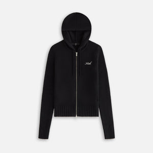 Kith Women Faryn Hooded Zip Sweater - Black