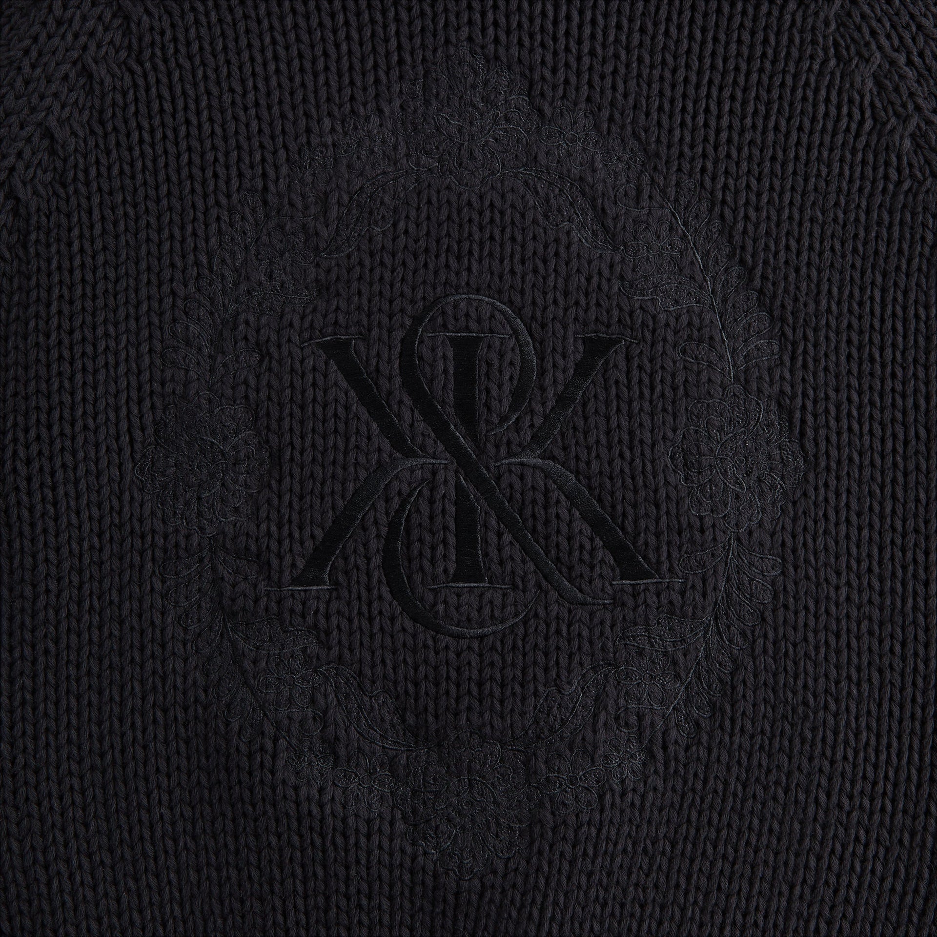 Kith Women Celyse Crest Sweater Hoodie - Black