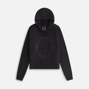 Kith Women Celyse Crest Sweater Hoodie - Black