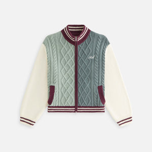 Kith Women Wyler Blocked Full Zip Sweater - Virtue