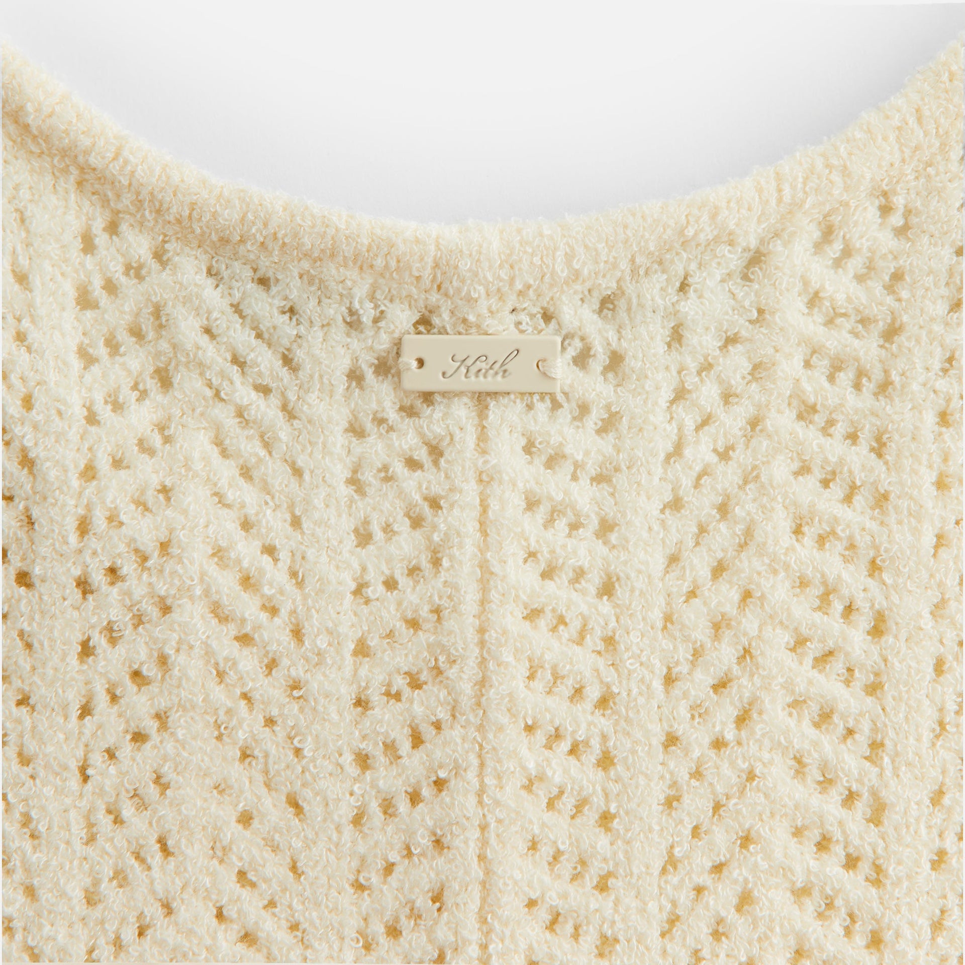 Kith Women Camille Chevron Pointelle Knit Maxi - Sandrift