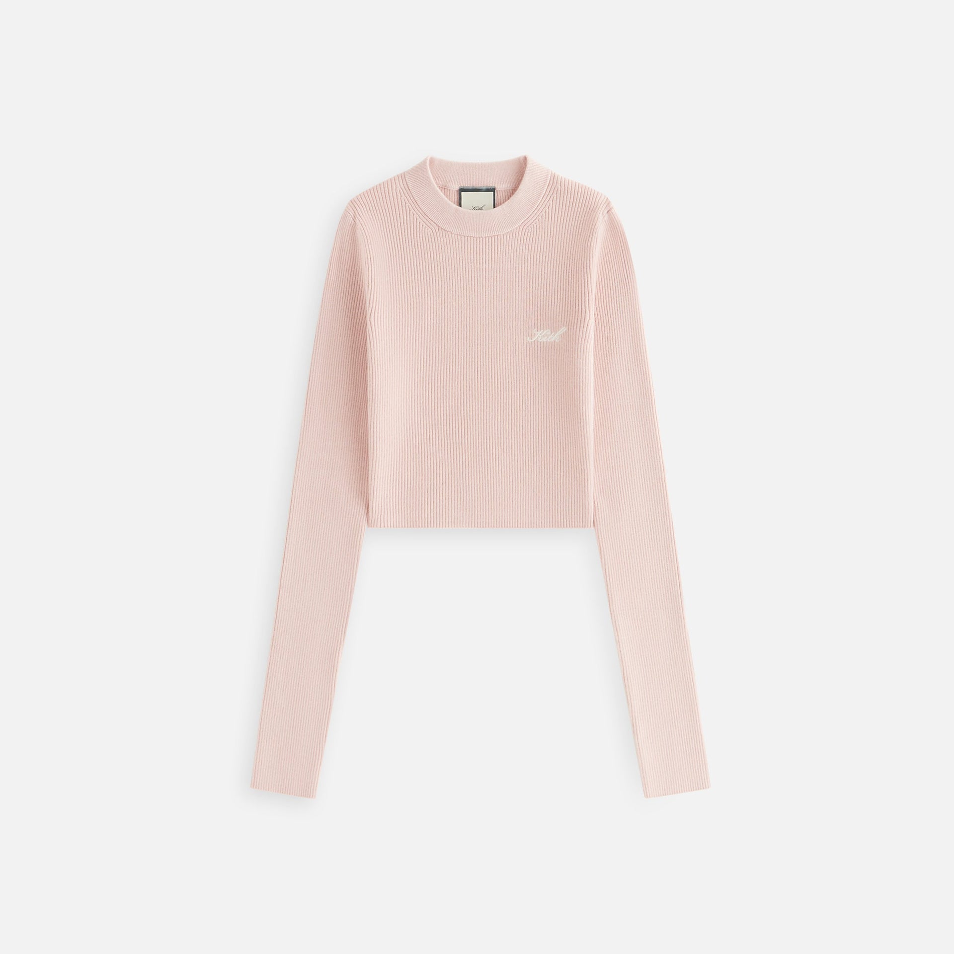 Kith Women Sloane Cropped Rib Sweater - Syringa