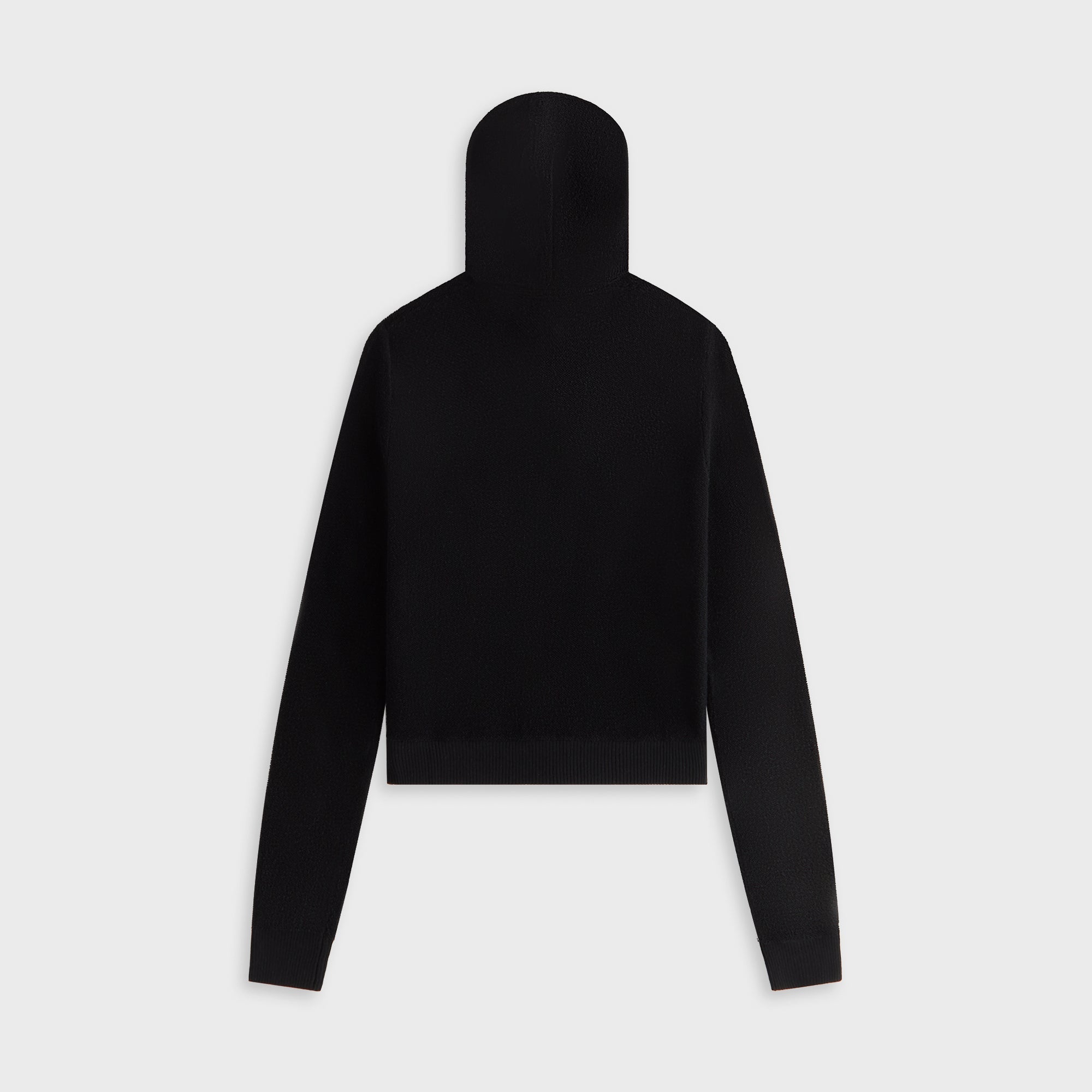 Kith Women Adley Shrunken Sweater Hoodie - Black – Kith Europe