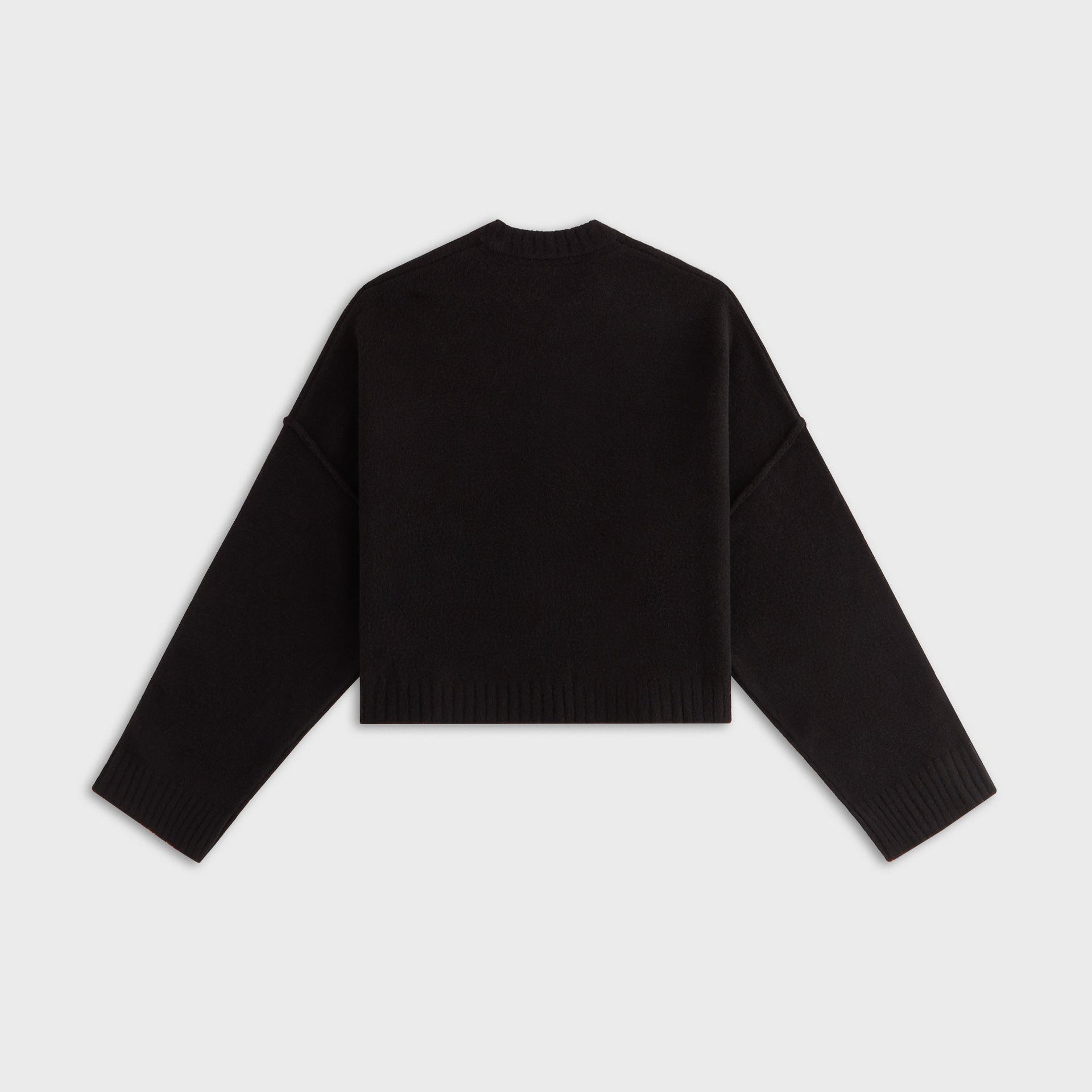 Kith Women Freja Cropped Sweater - Black - PH