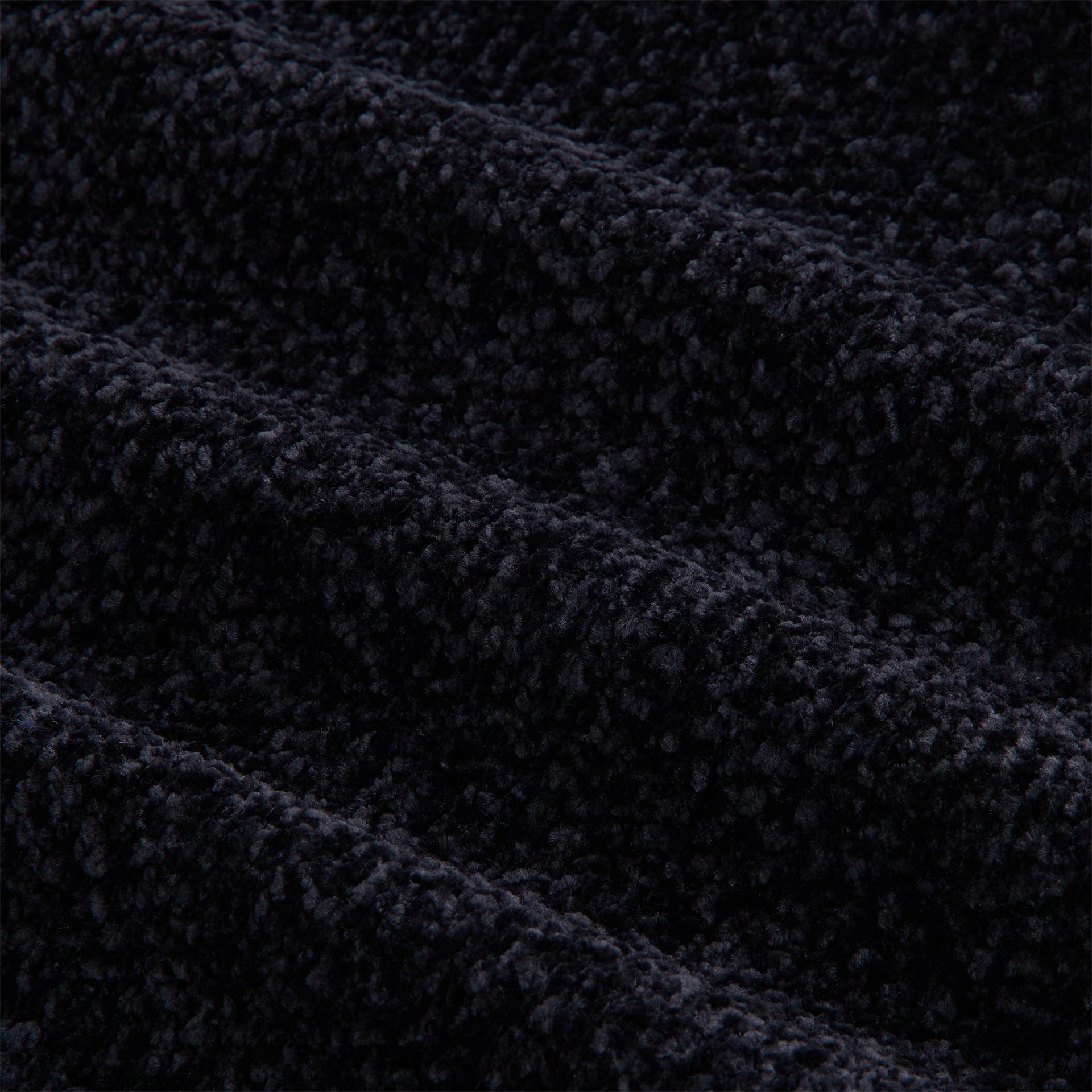 Kith Women Hunter II Chenille Punctuated Quarter Zip - Black