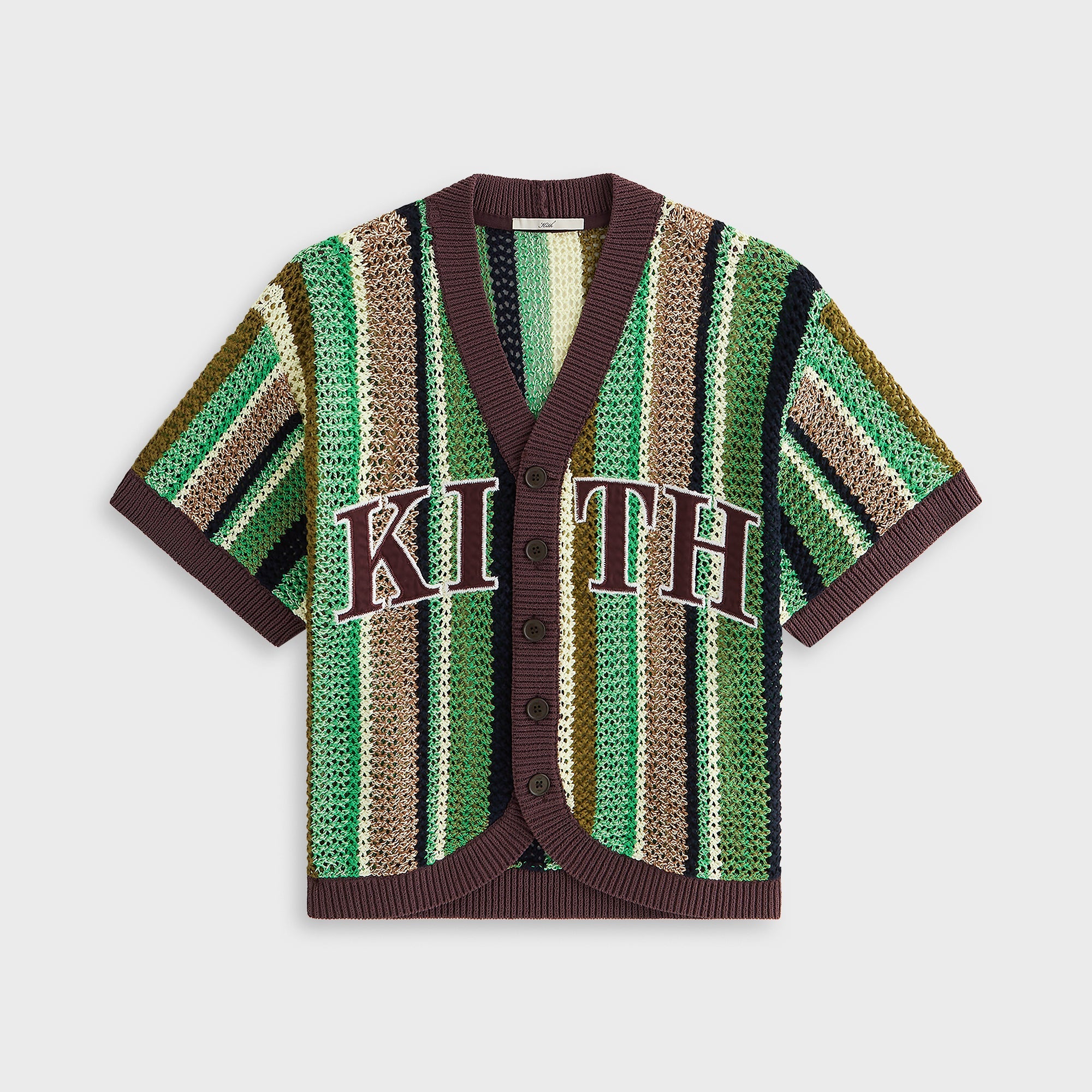 Kith Women Robyn Crochet Baseball Jersey - Legacy – Kith Europe