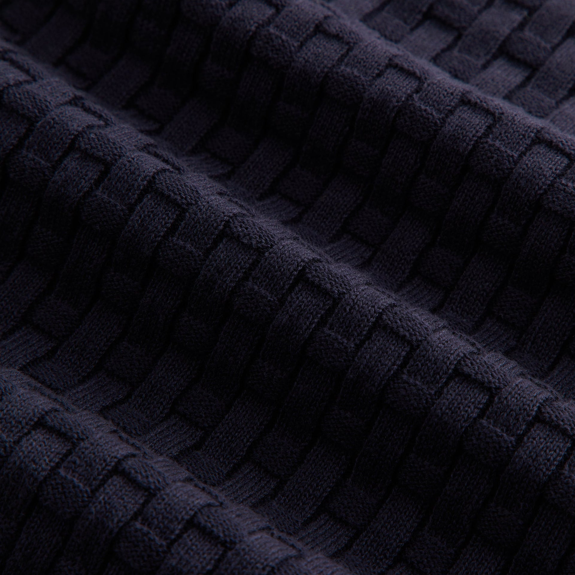 Kith Women Harter Basketweave Sweater Vest - Ink