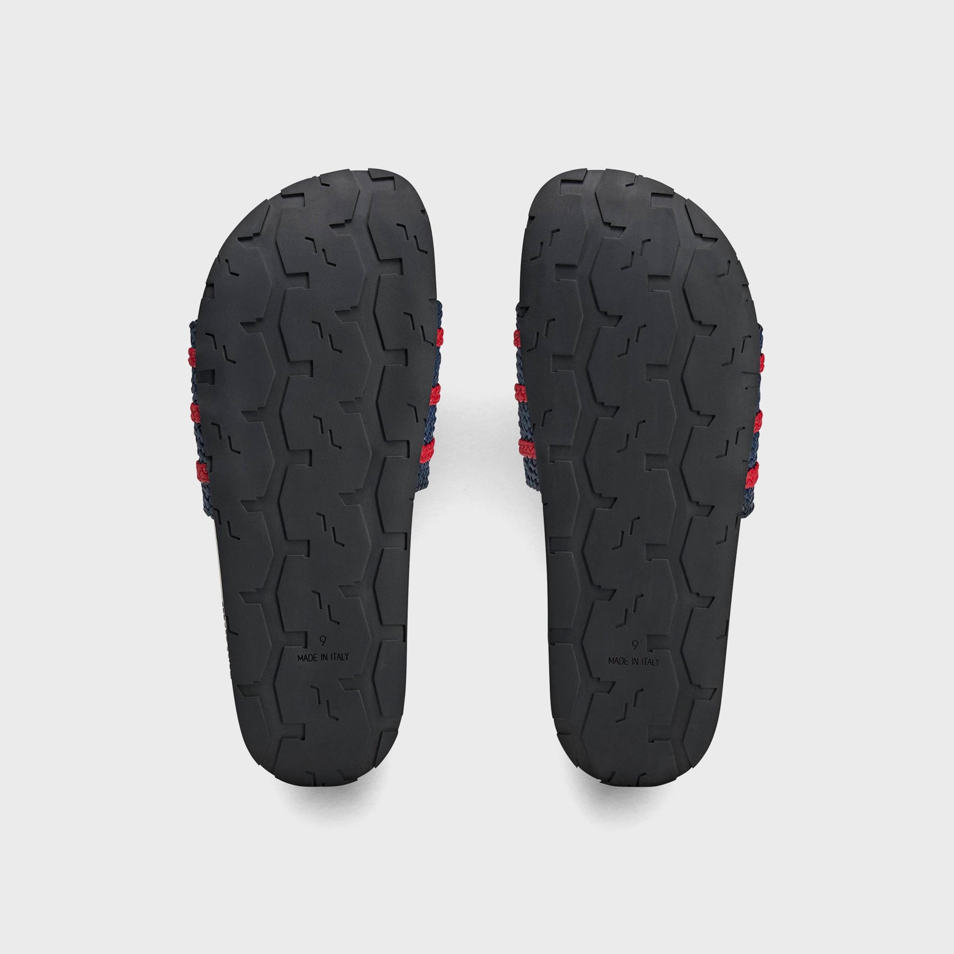 adidas x Wales Bonner Adilette  - Night Indigo / Better Scarlet / Dark Brown