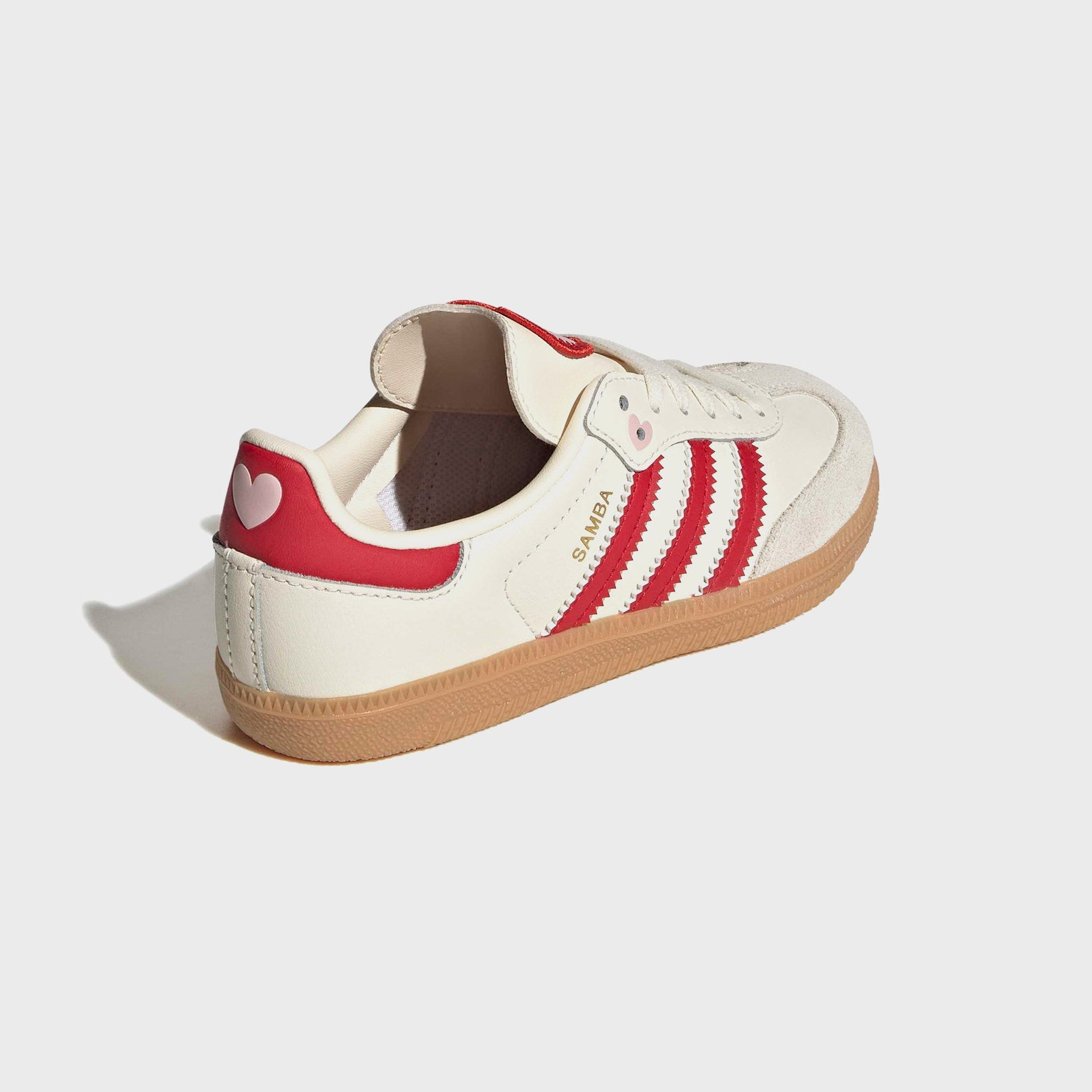 adidas PS Samba OG - Cream White / Better Scarlet / Gum 3
