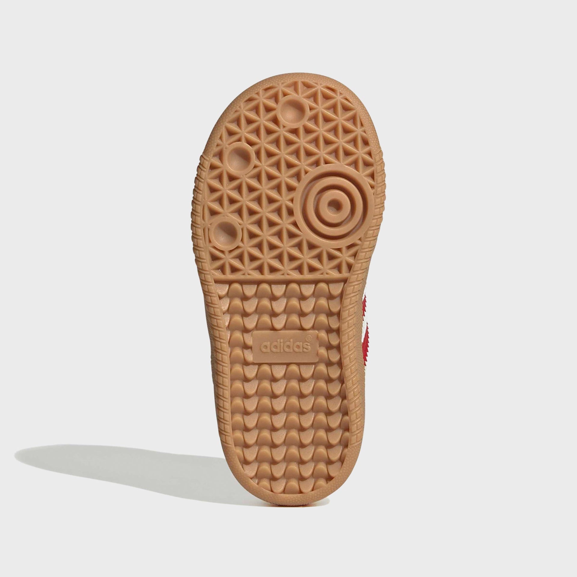 adidas Toddler Samba OG - Cream White / Better Scarlet / Gum 3