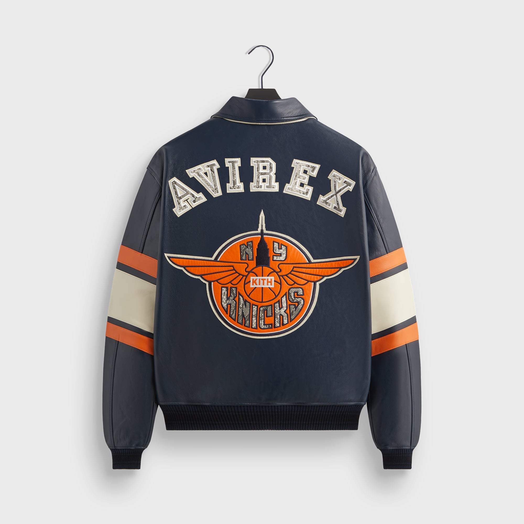 Kith & AVIREX for the New York Knicks Legend Jacket - Navy