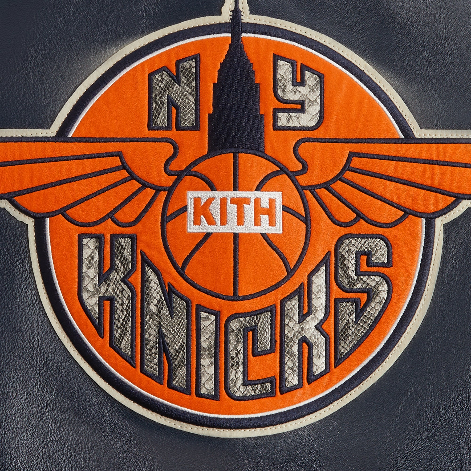 Kith & AVIREX for the New York Knicks Legend Jacket - Navy