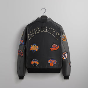 Kith & AVIREX for the New York Knicks Icon Jacket - Black PH