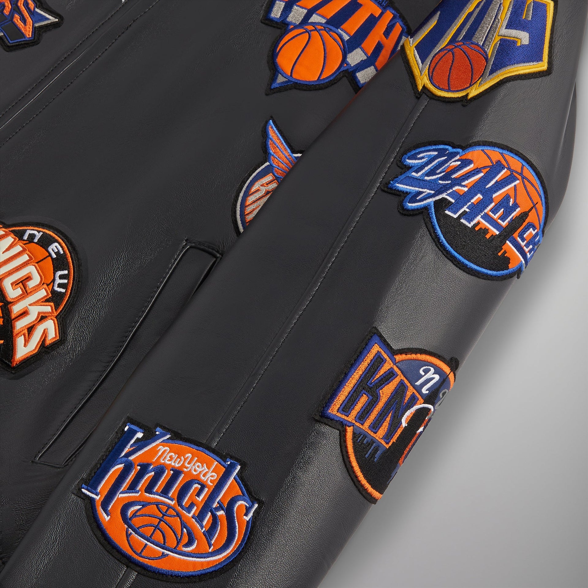 Kith & AVIREX for the New York Knicks Icon Jacket - Black