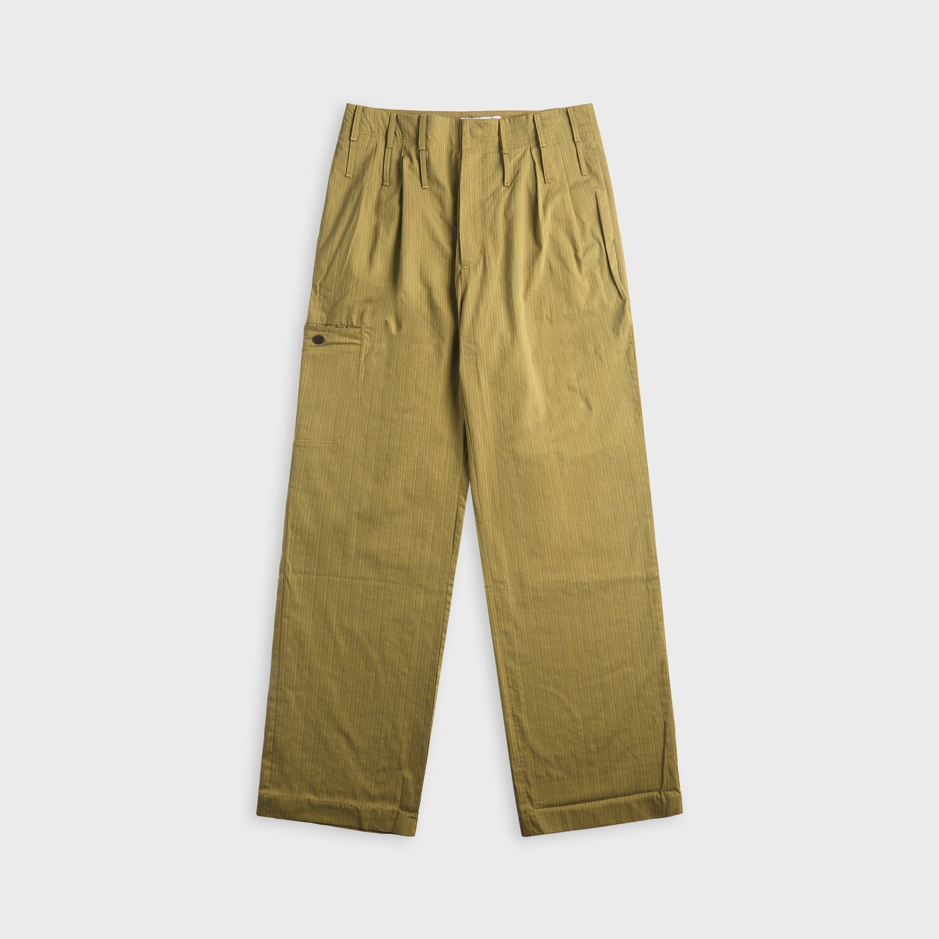 Kiko Kostadinov Ferenc Trouser - Lime Stripe