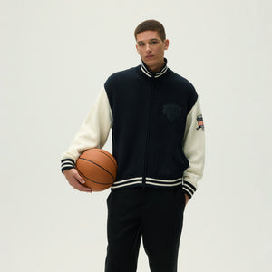 Kith & AVIREX for the New York Knicks Wyona Full Zip Sweater - Black PH