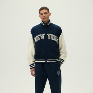 Kith for the New York Knicks Wyona Full Zip Sweater - Nocturnal PH