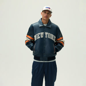 Kith & AVIREX for the New York Knicks Legend Jacket - Navy PH