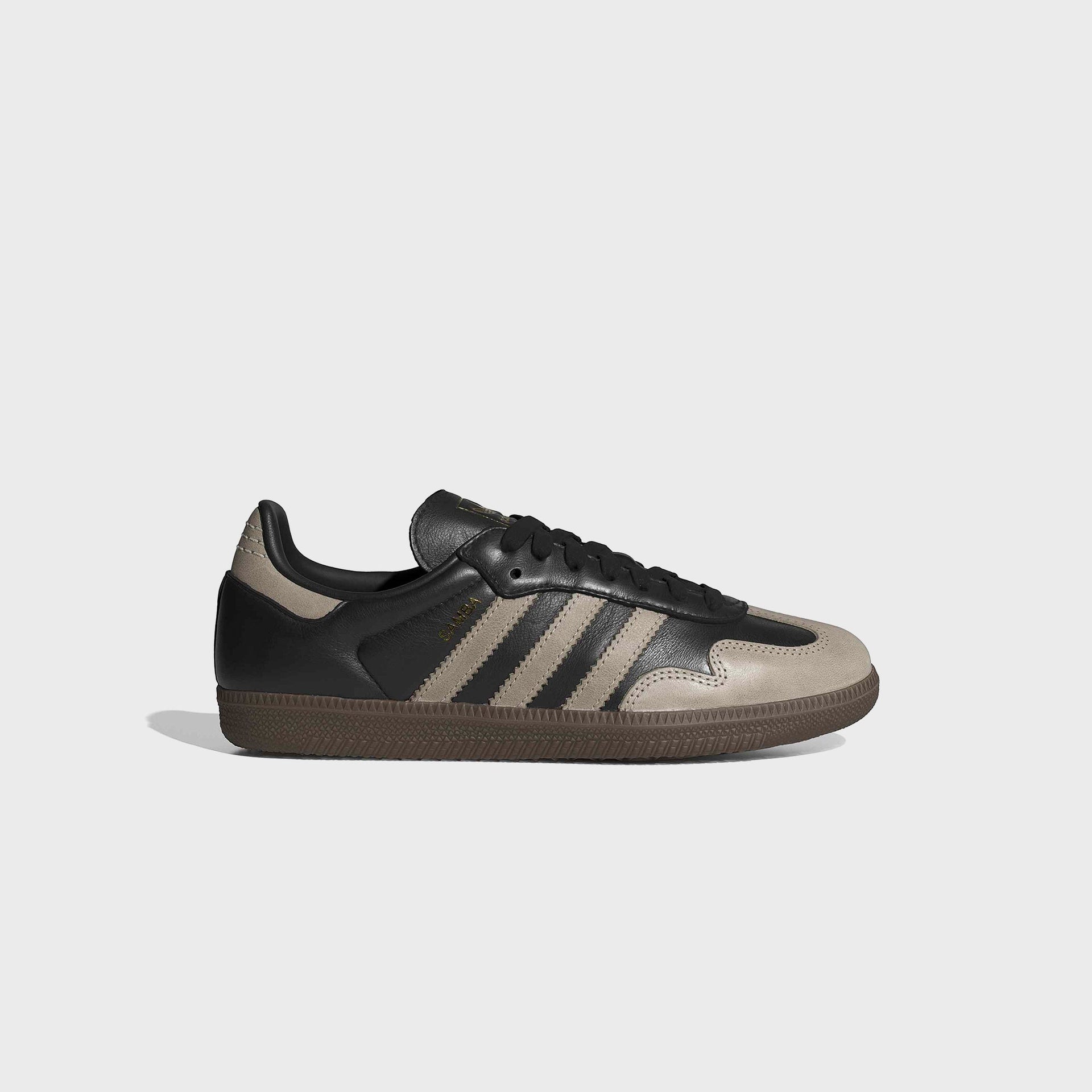 adidas WMNS Samba OG - Core Black / Wonder Beige / Gold Metallic