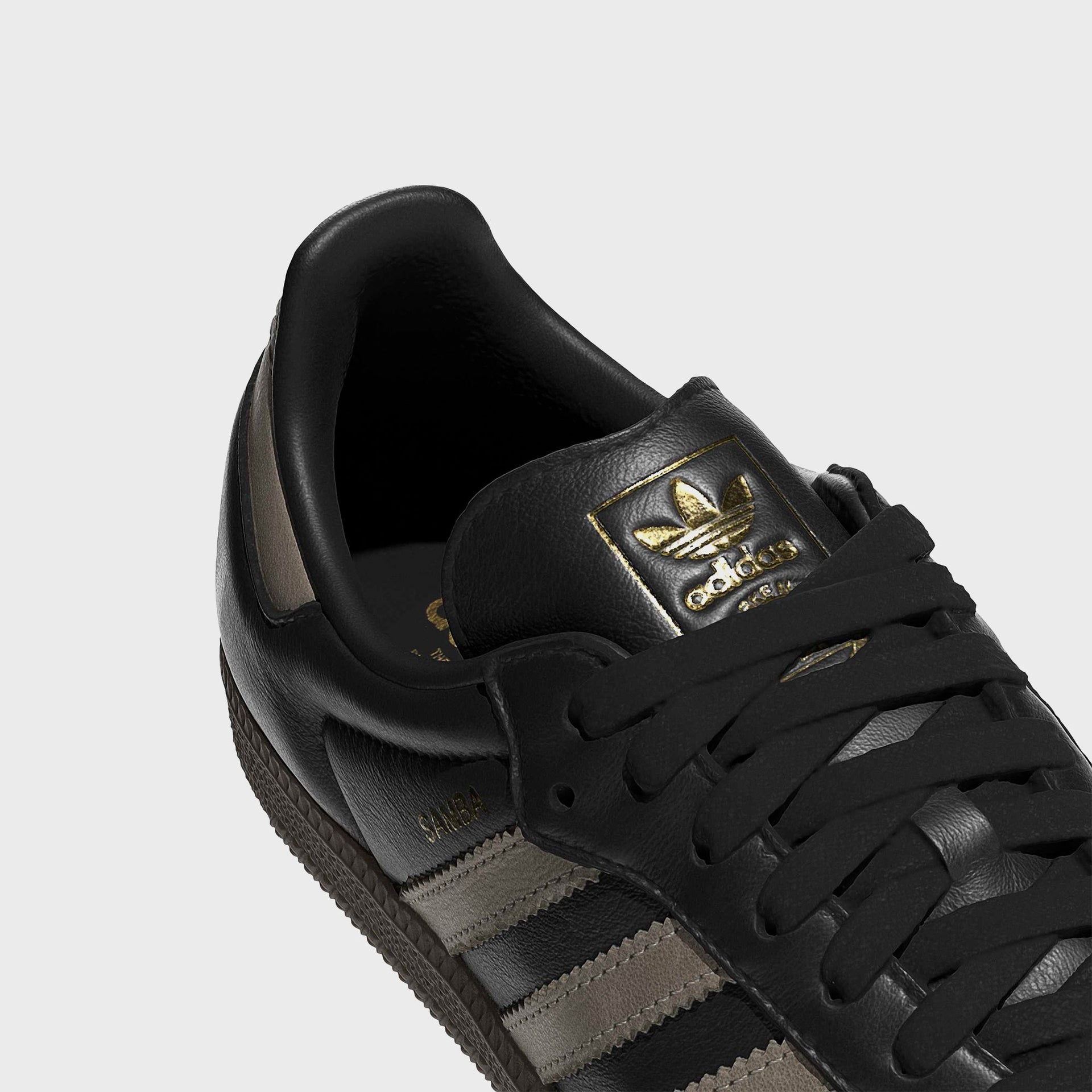 adidas WMNS Samba OG - Core Black / Wonder Beige / Gold Metallic