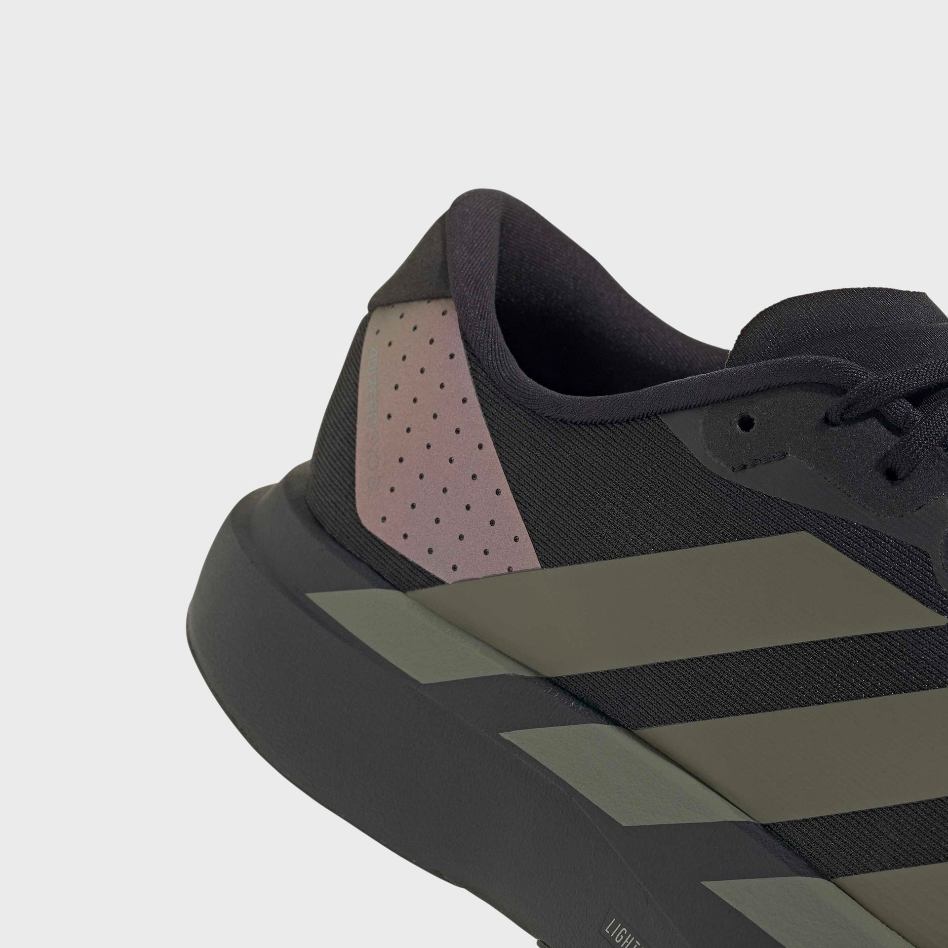 adidas Adizero Evo SL - Core Black / Olive Strata / Iron Metallic
