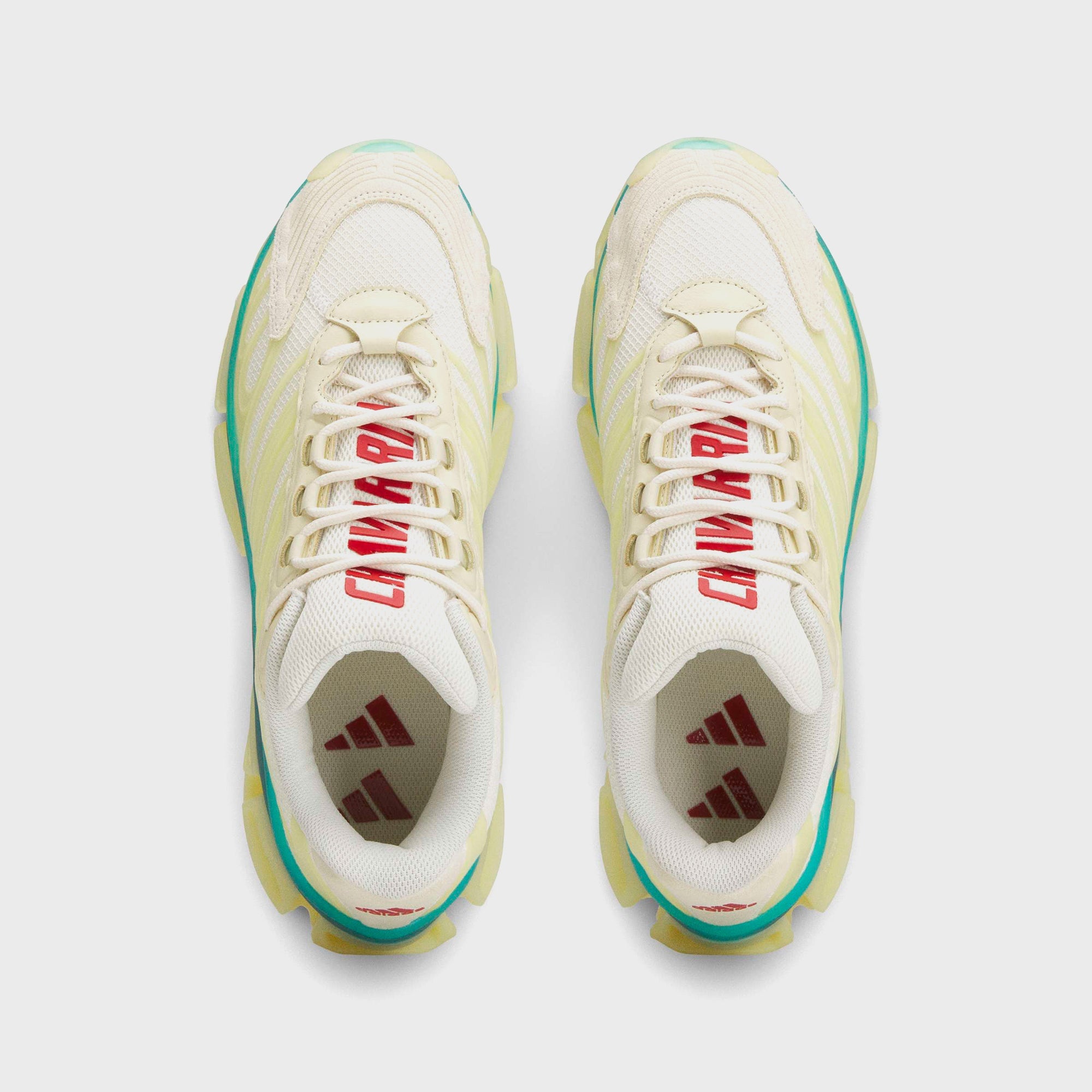 あや adidas x Willy Chavarria Megaride AG - Cream White / Warm Vanilla
