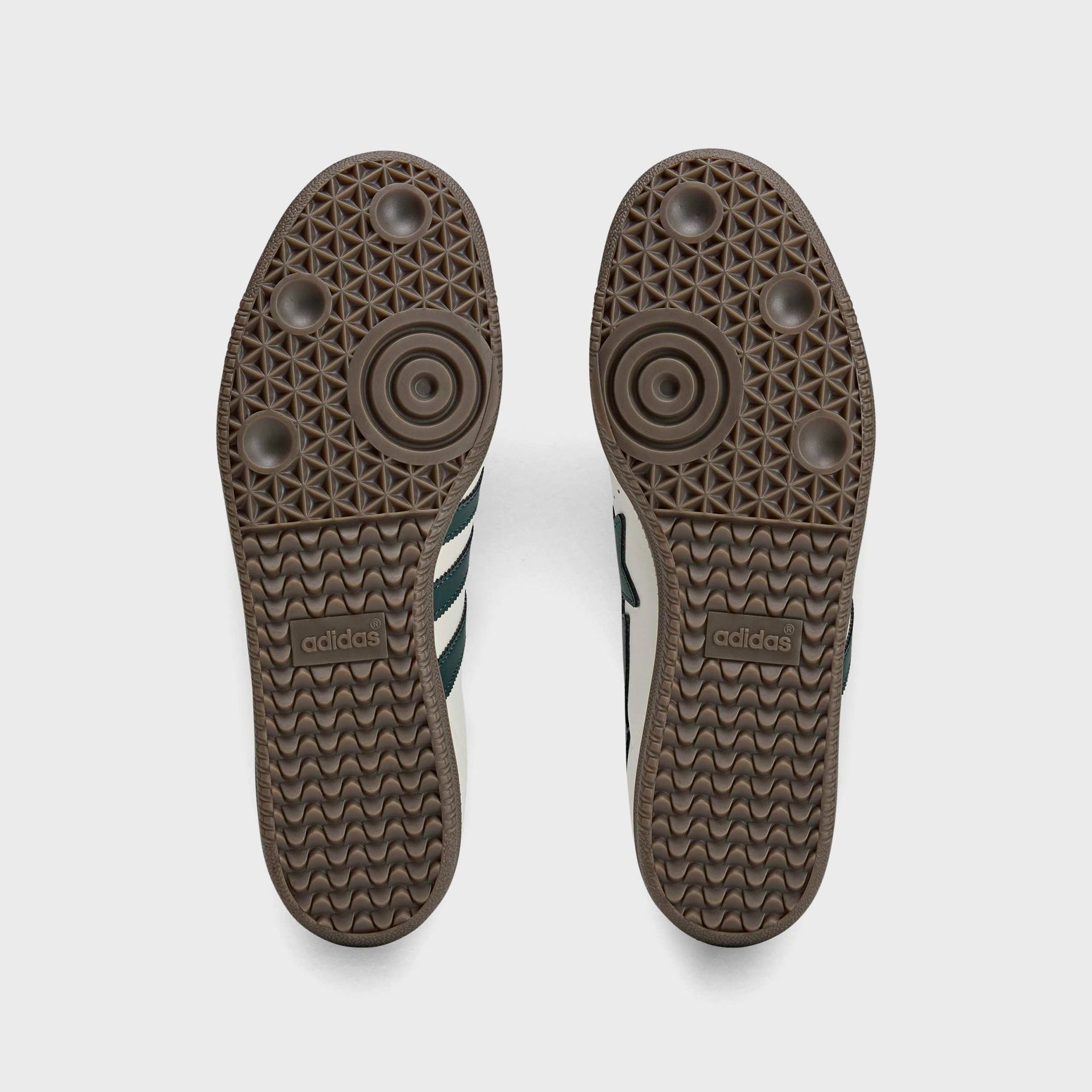 adidas x BAPE Samba - Off White / Shadow Green / Gum