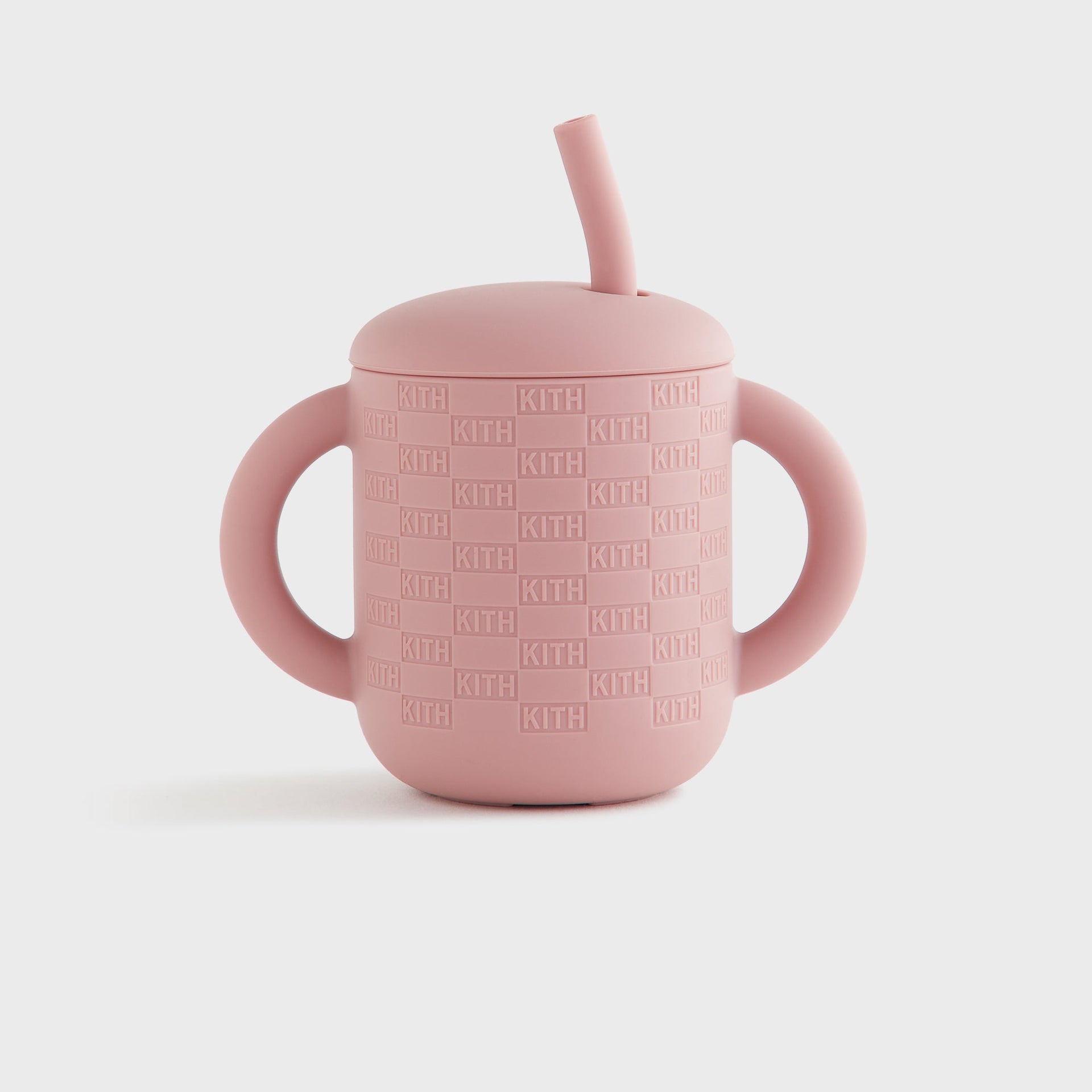 Kith Kids for Mushie Silicone Training Cup & Straw - Dusty Quartz