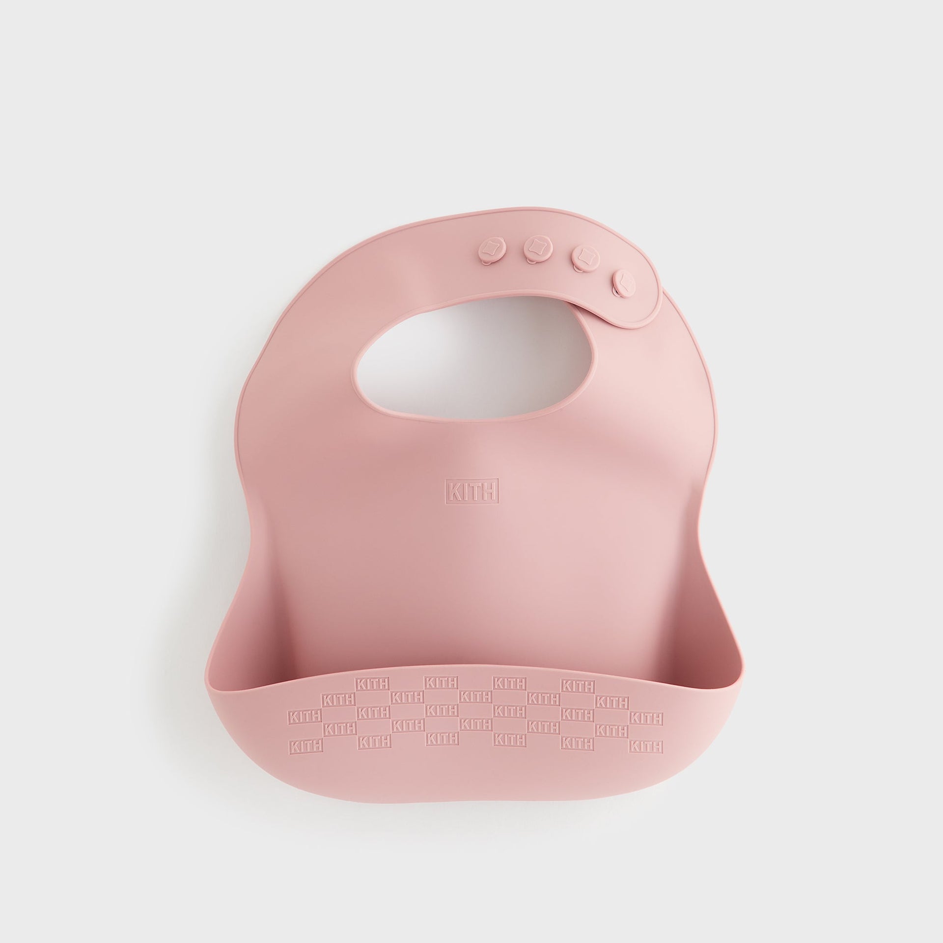Kith Kids for Mushie Silicone Baby Bib - Dusty Quartz
