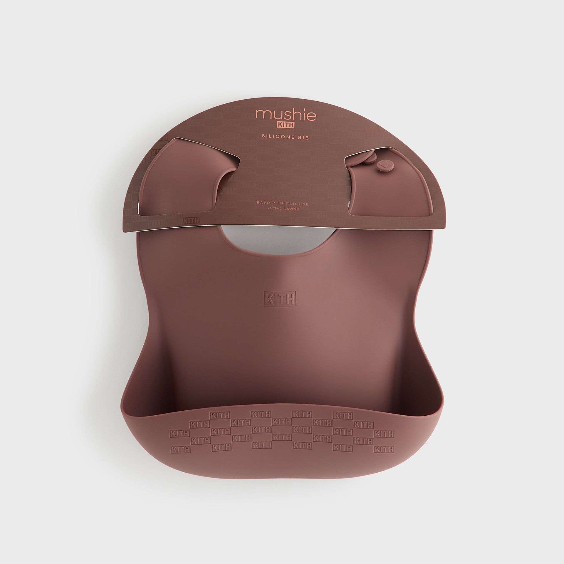Kith Kids for Mushie Silicone Baby Bib - Rogue