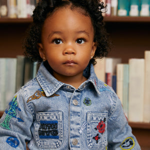 Kith Baby for Otakara NYC Denim Apollo Shirt - Light Indigo