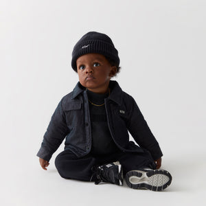 Kith Baby Quilted Apollo Shacket - Black