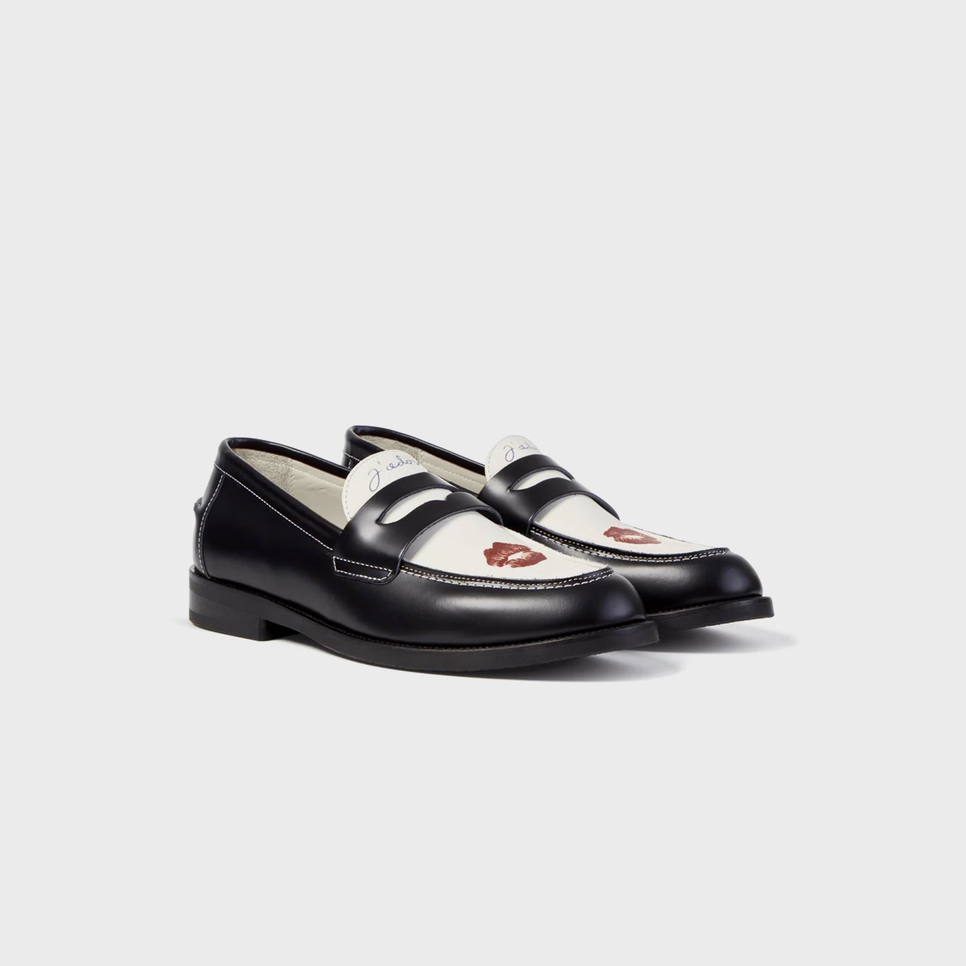 Duke & Dexter Wilde Kiss Penny Loafer - Black
