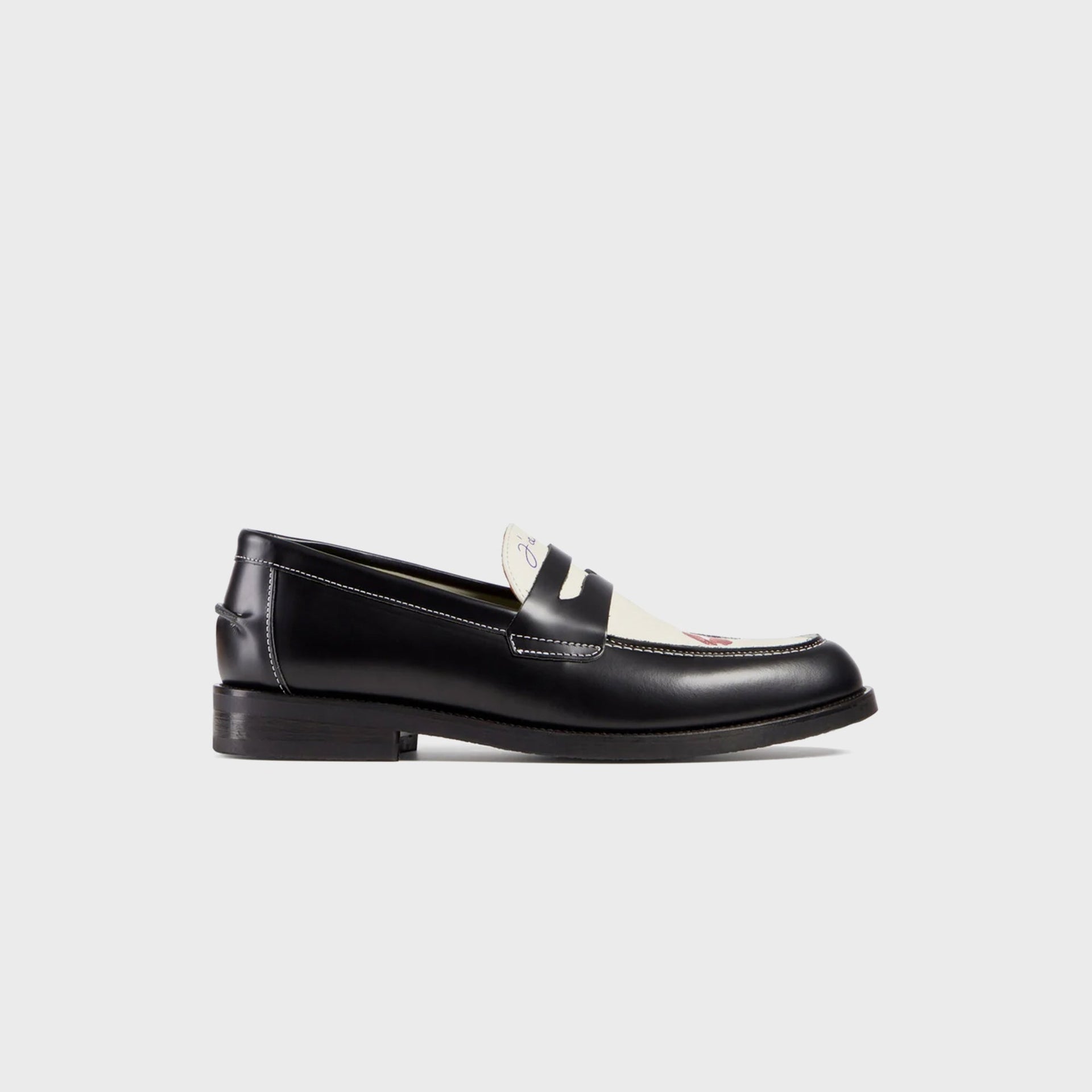 Duke & Dexter Wilde Kiss Penny Loafer - Black