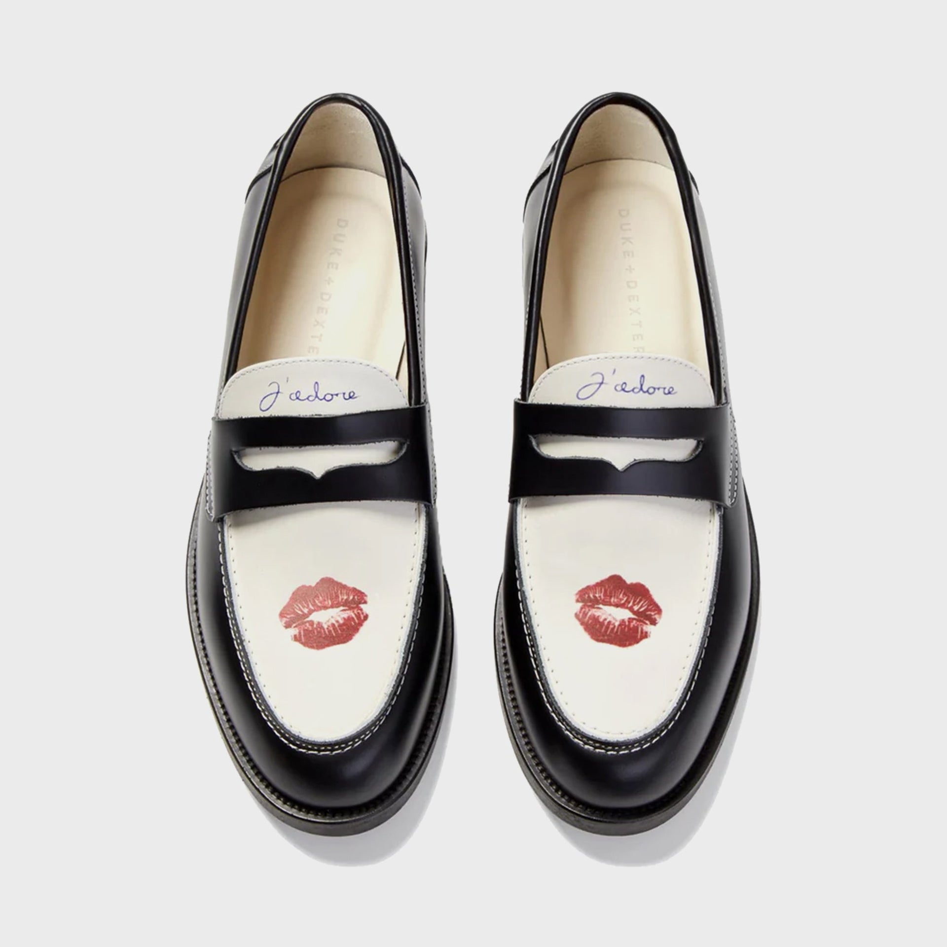 Duke & Dexter Wilde Kiss Penny Loafer - Black