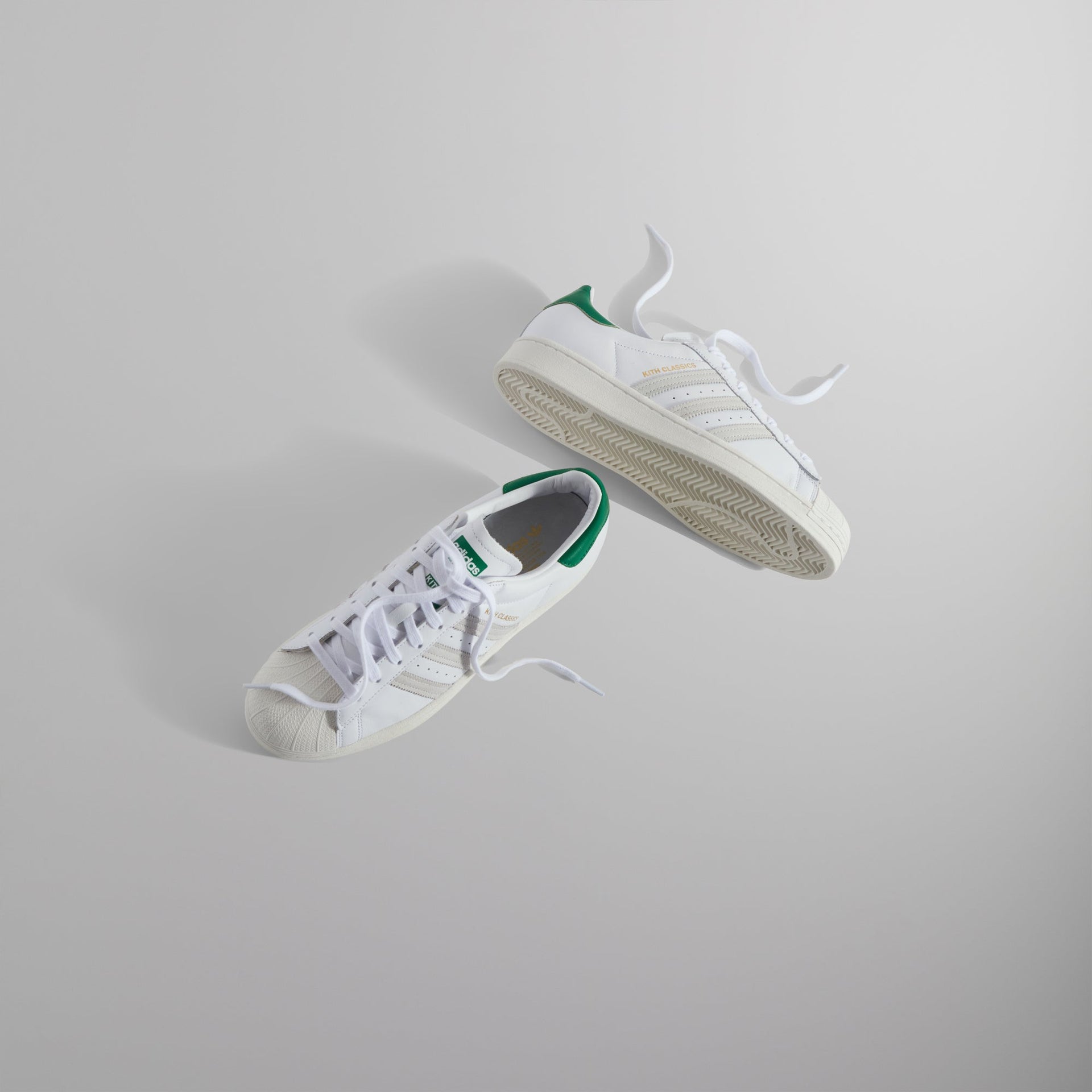 Kith Classics for adidas Originals Superstar - White / Fairway / Gold