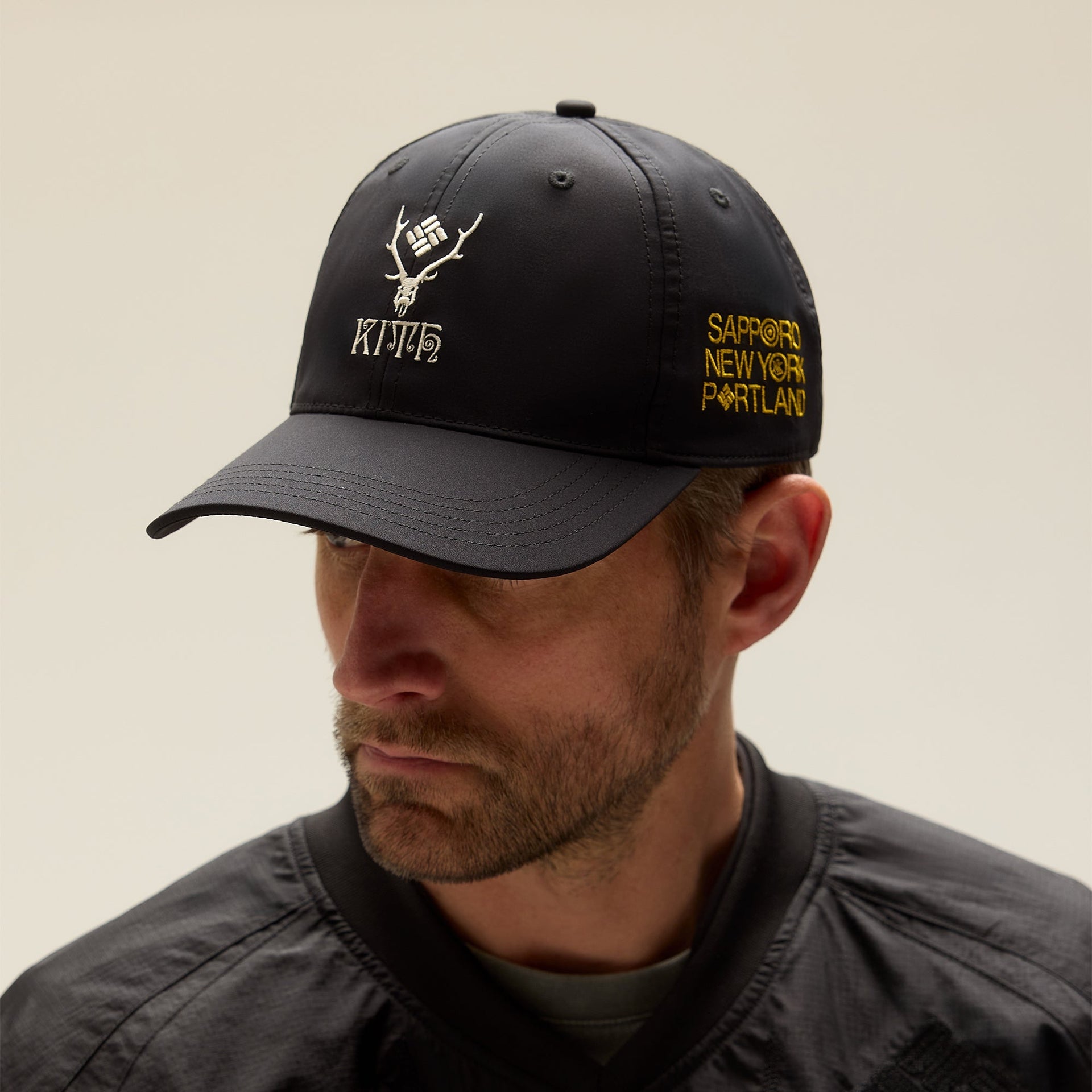 Kith South2 West8 for Columbia Aaron Classic Cap Black – Kith