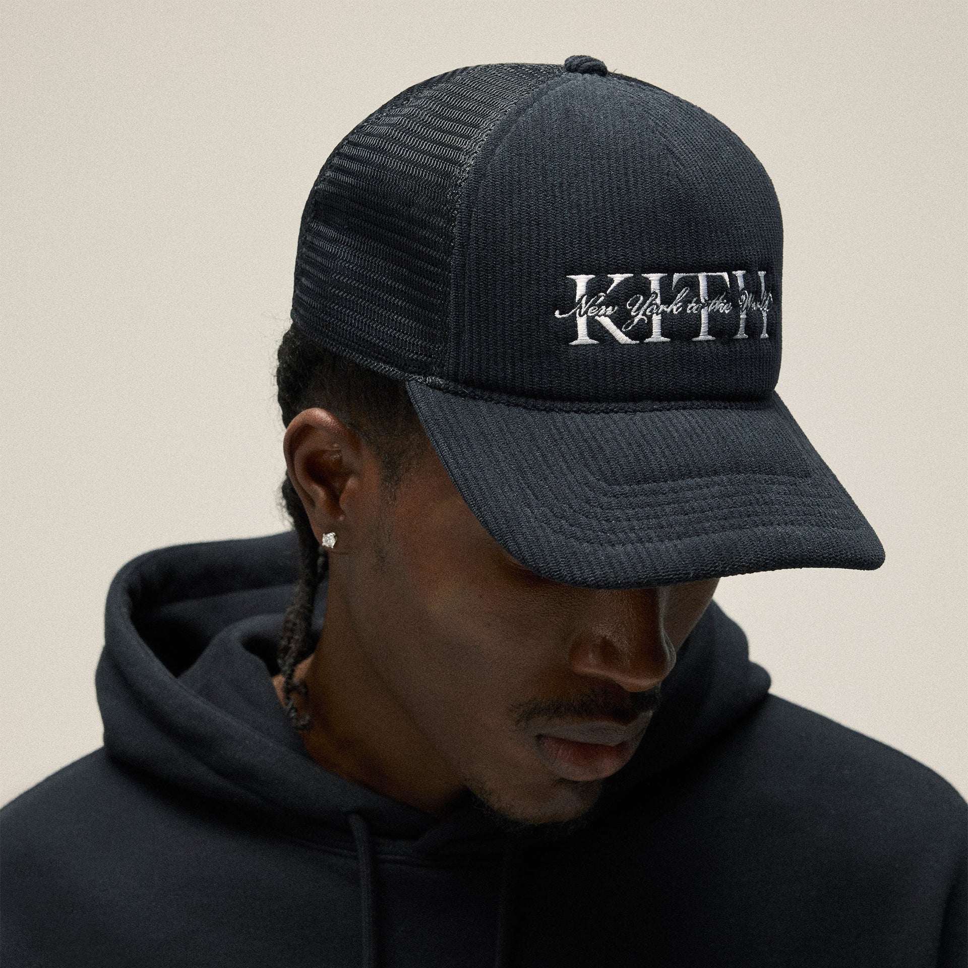 Kith for '47 Fitted Trucker Hat - Black