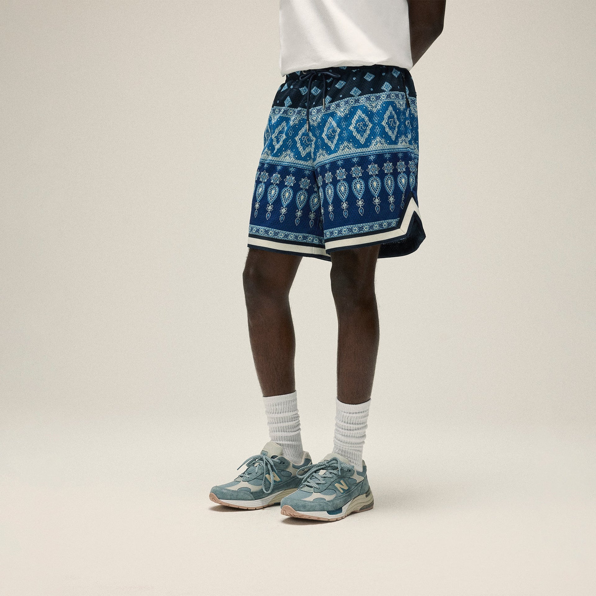 Kith Printed Mesh Curtis Short - Nocturnal