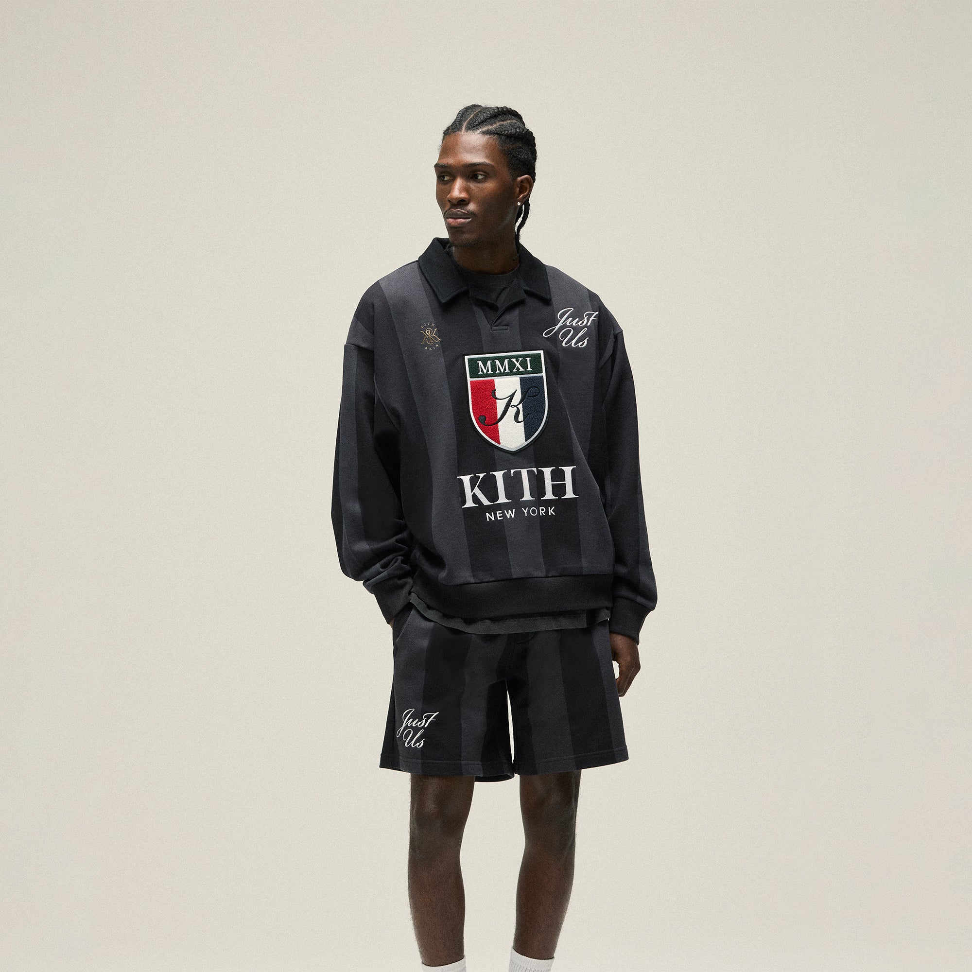Kith Dayton Combo Pullover - Black – Kith Europe