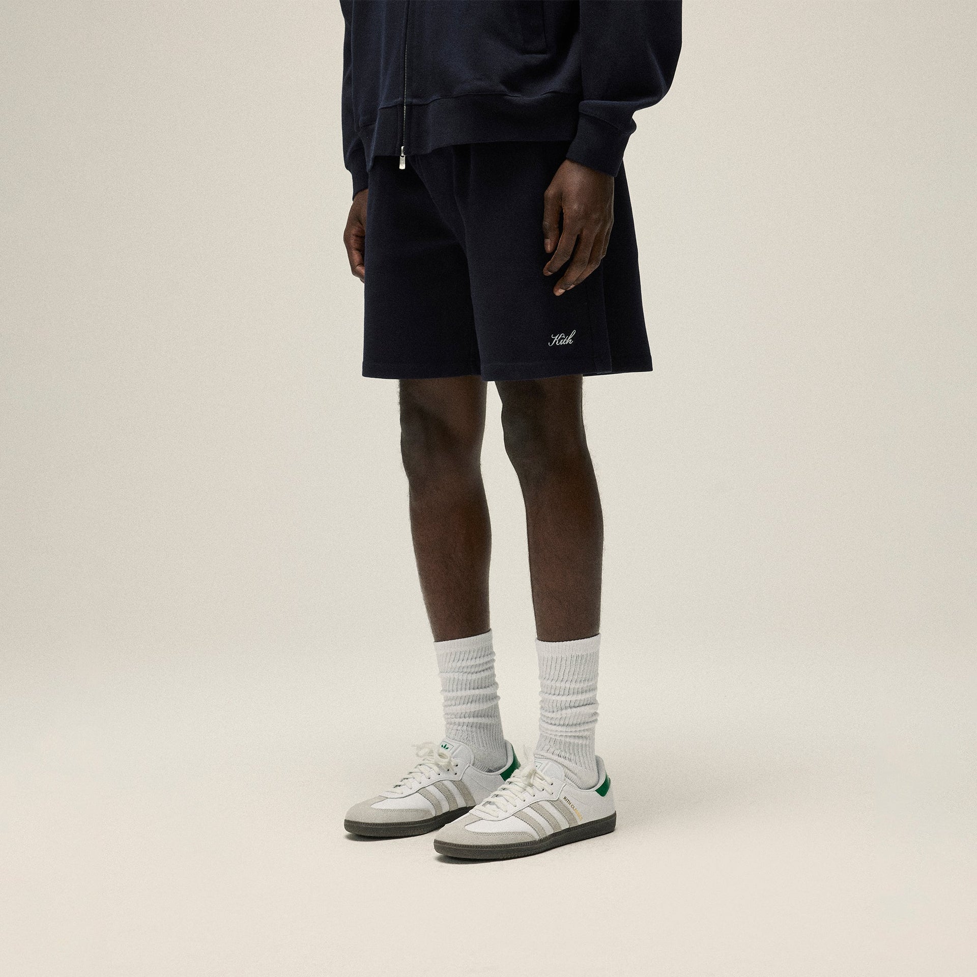 Kith Compact Knit Curtis Short - Ink