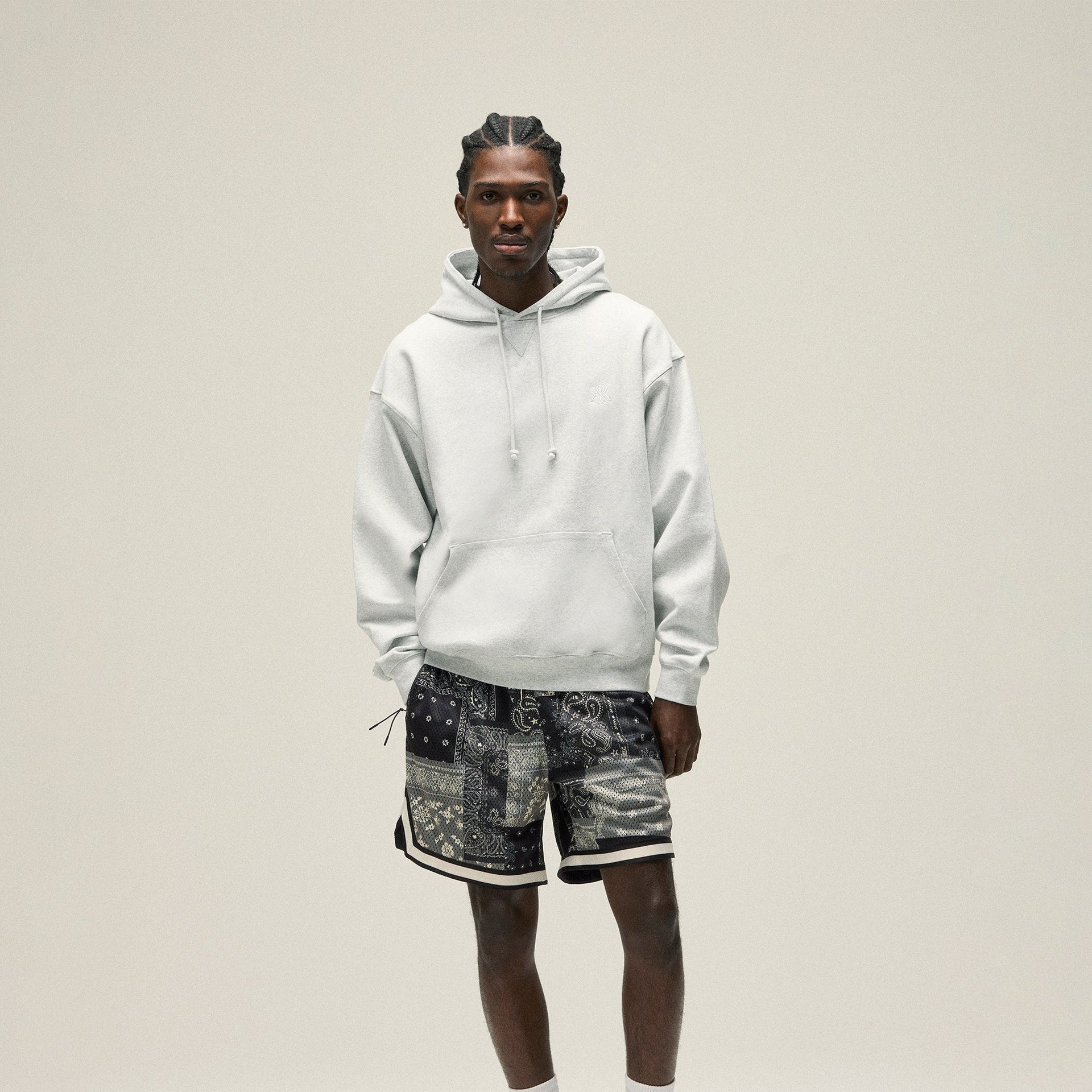 Kith Printed Mesh Curtis Short - Black