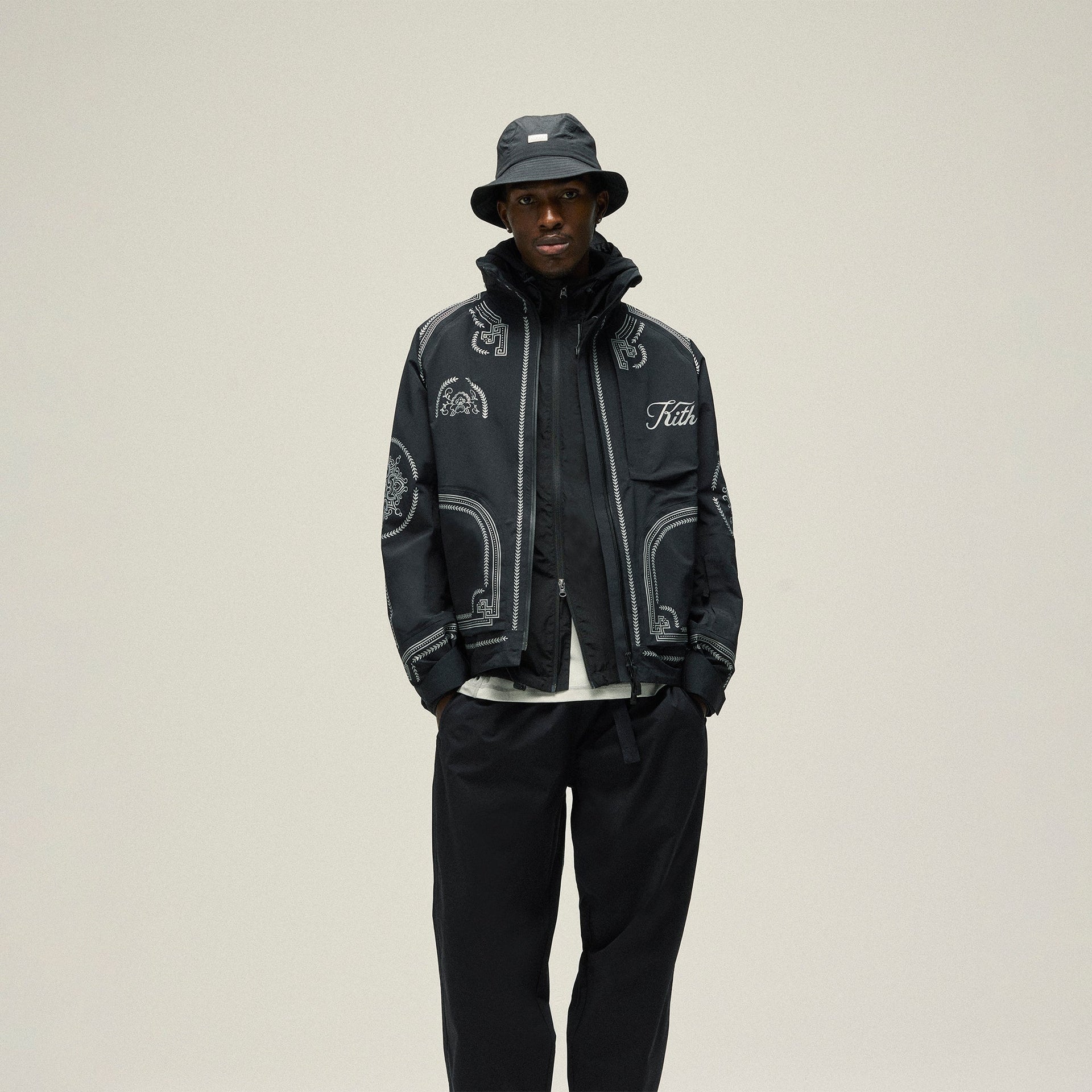 Kith Gabriel 3L Rain Jacket - Black
