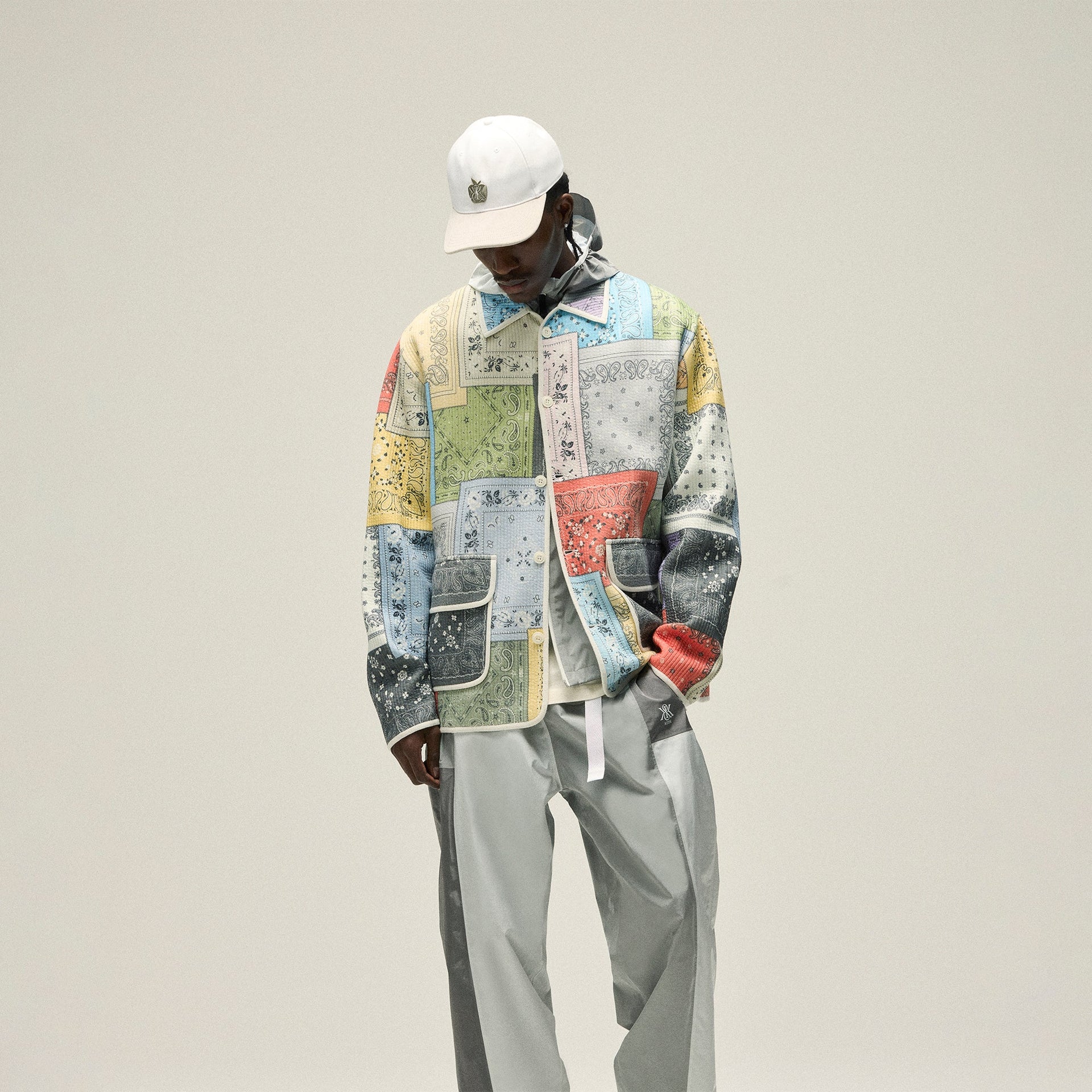 Kith Hayward Quilted Coaches Jacket - Multi