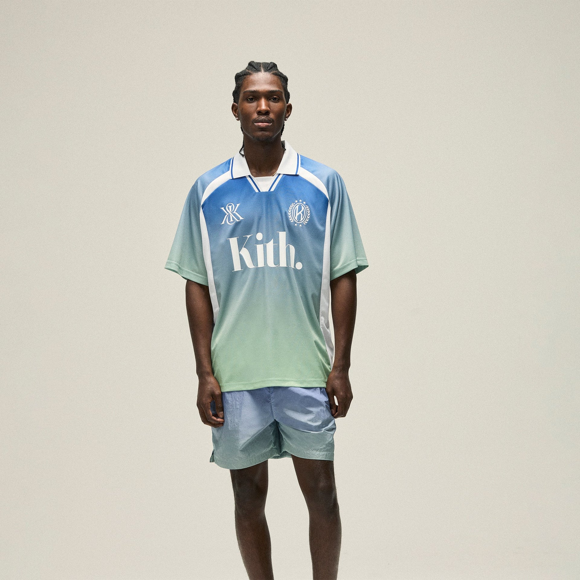 Kith Gradient Edison Jersey - Cyclone